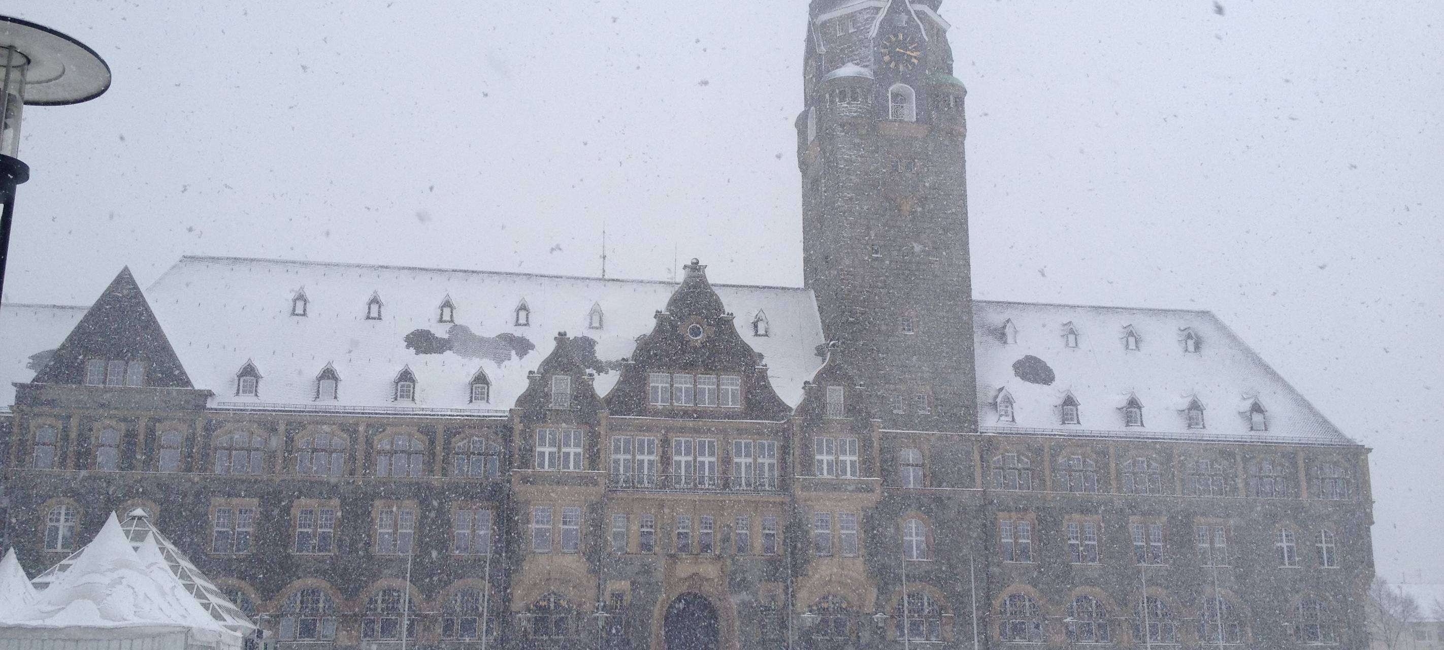 Wegen Schnee: Wochenmarkt zieht um