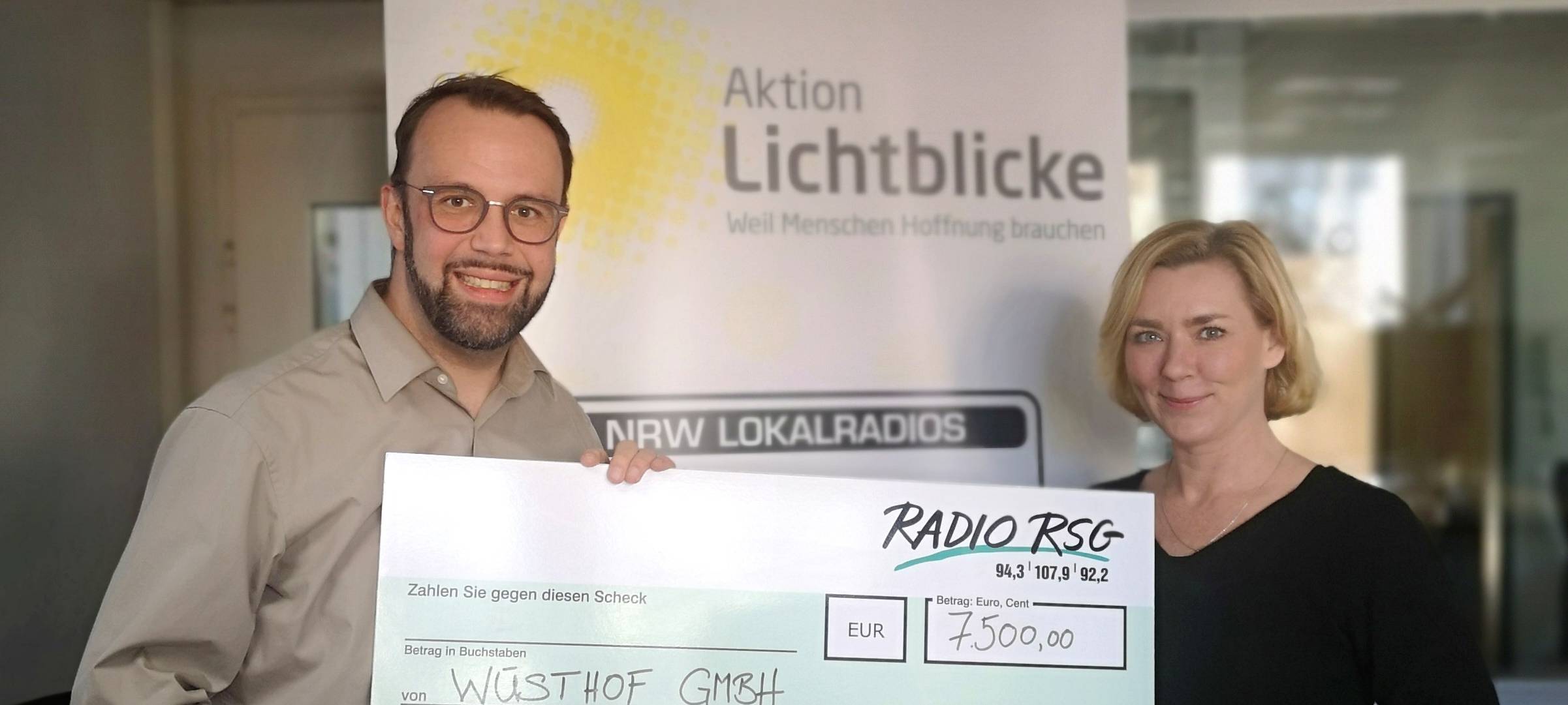 Wüsthof-Mitarbeiter spenden 7.500 Euro für Lichtblicke