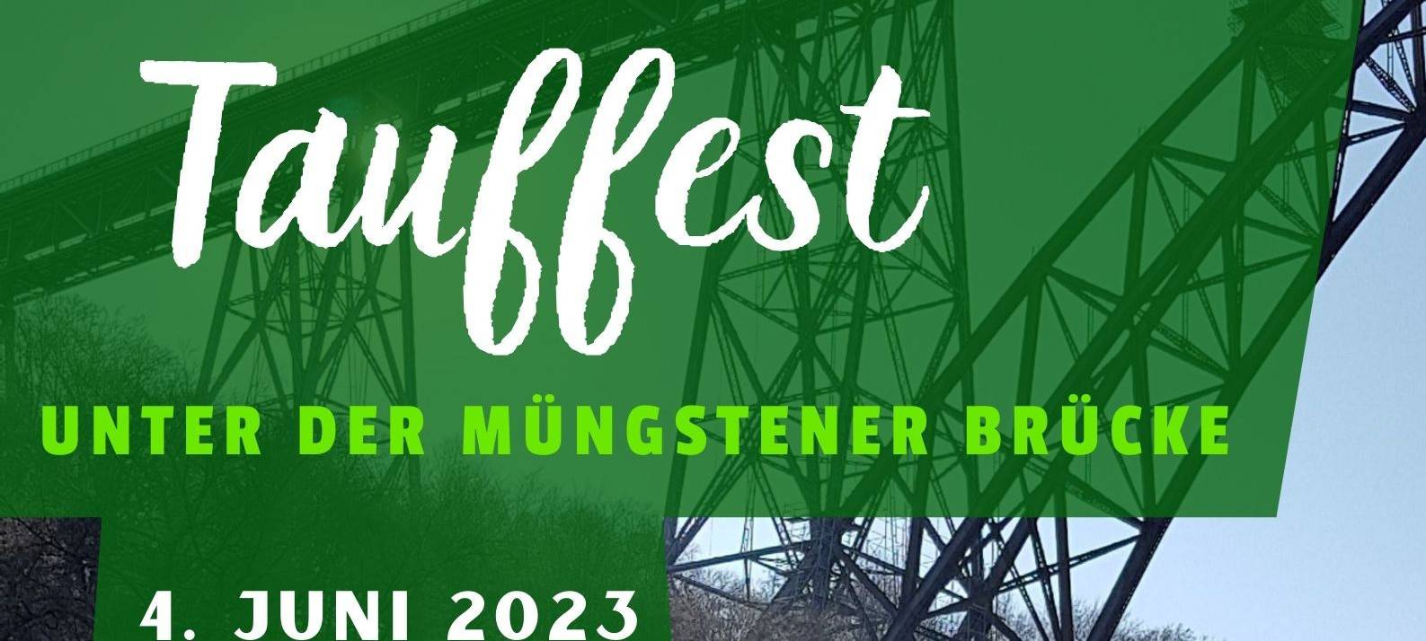 Evang. Tauffest an der Wupper