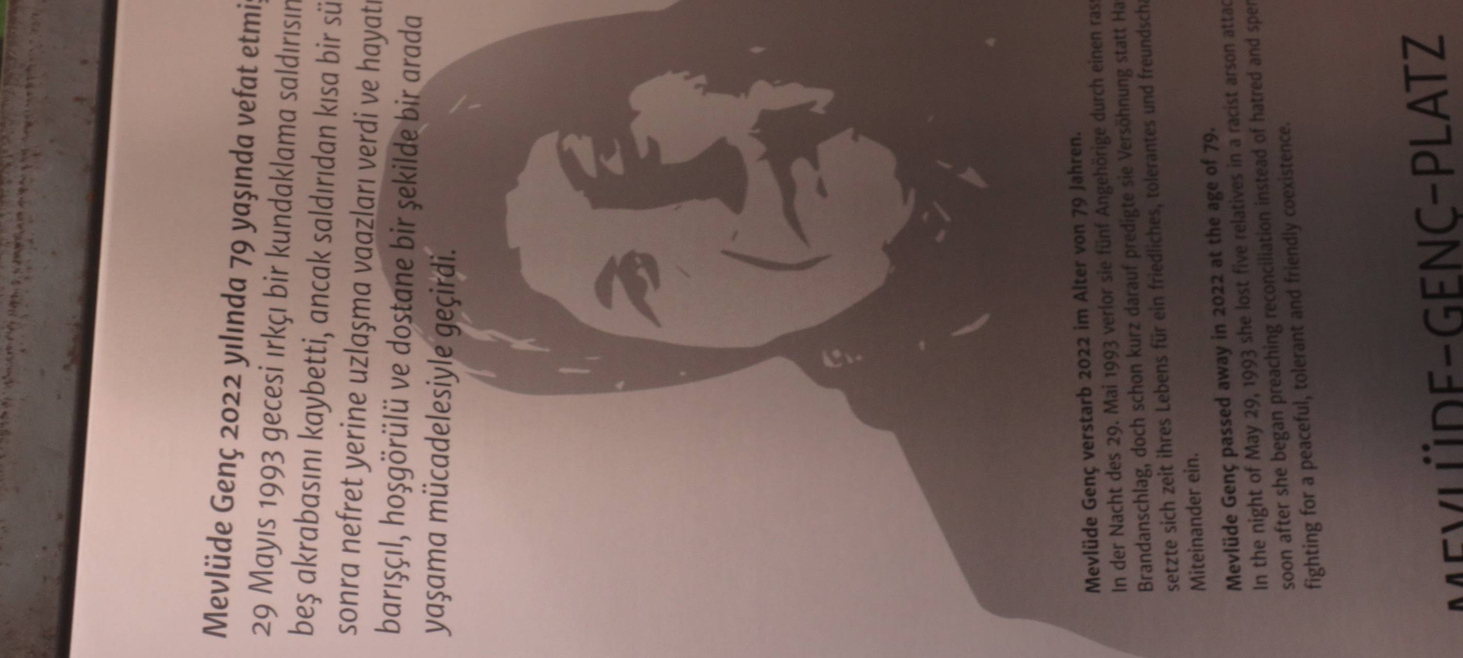 Mahngang zum 30. Jahrestag des Solinger Brandanschlags