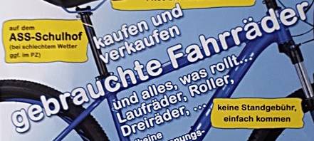 Einladung zur Fahrradbörse