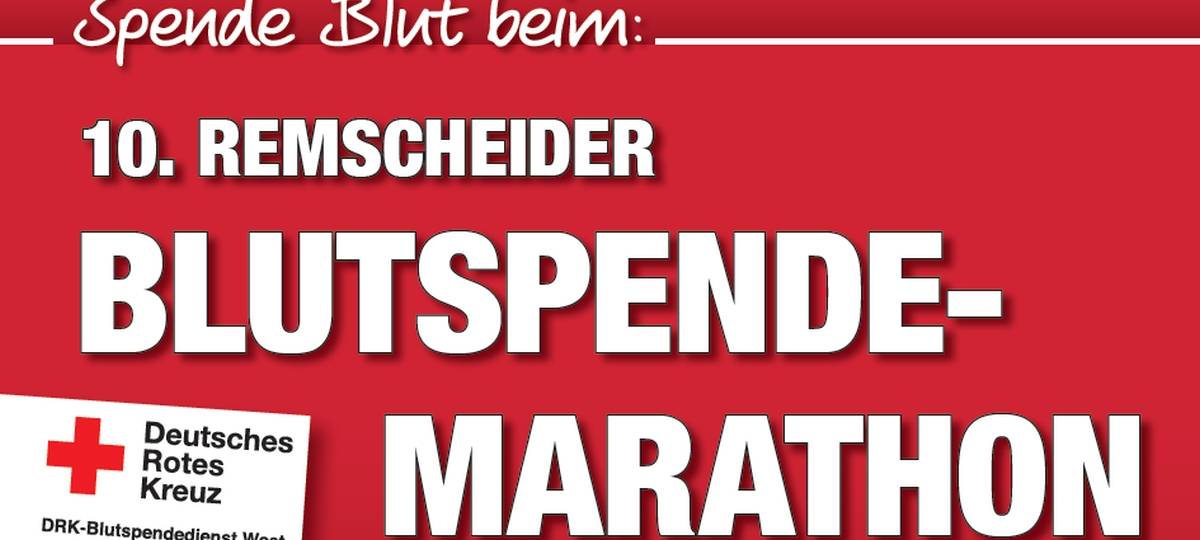 Remscheider Blutspende-Marathon 2023