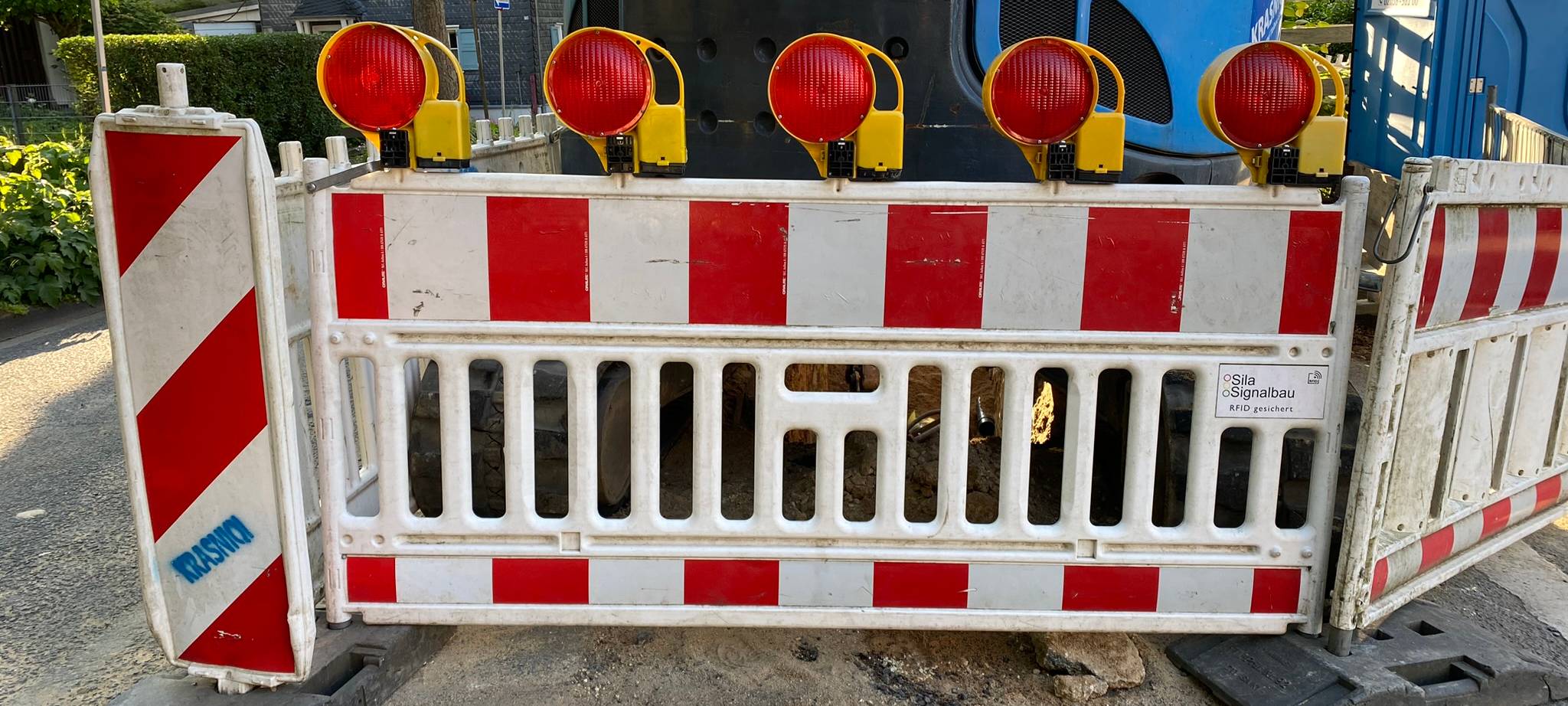 Hohenpuhler Weg in Solingen gesperrt
