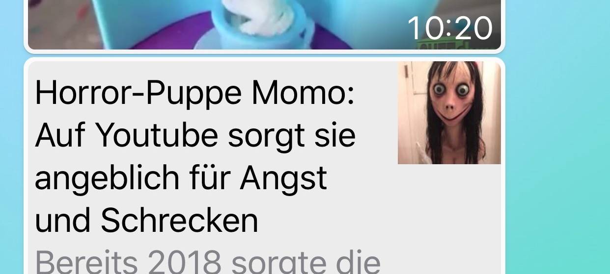 Internet-Phänomen "Momo" ängstigt Eltern