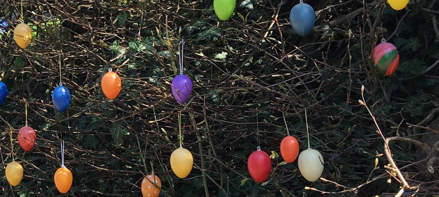 Ostereiersuche im Botanischen Garten