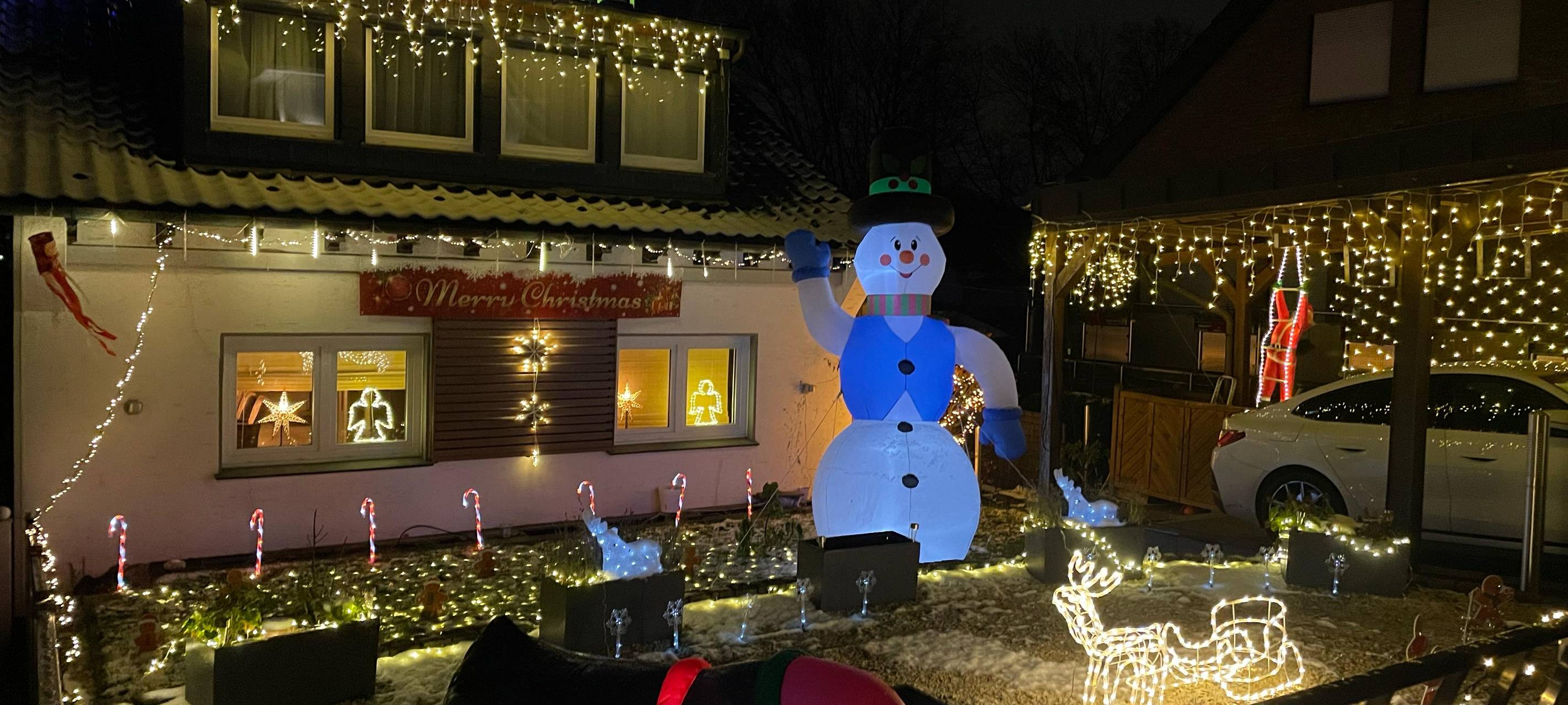 Weihnachtshaus in Solingen Ohligs