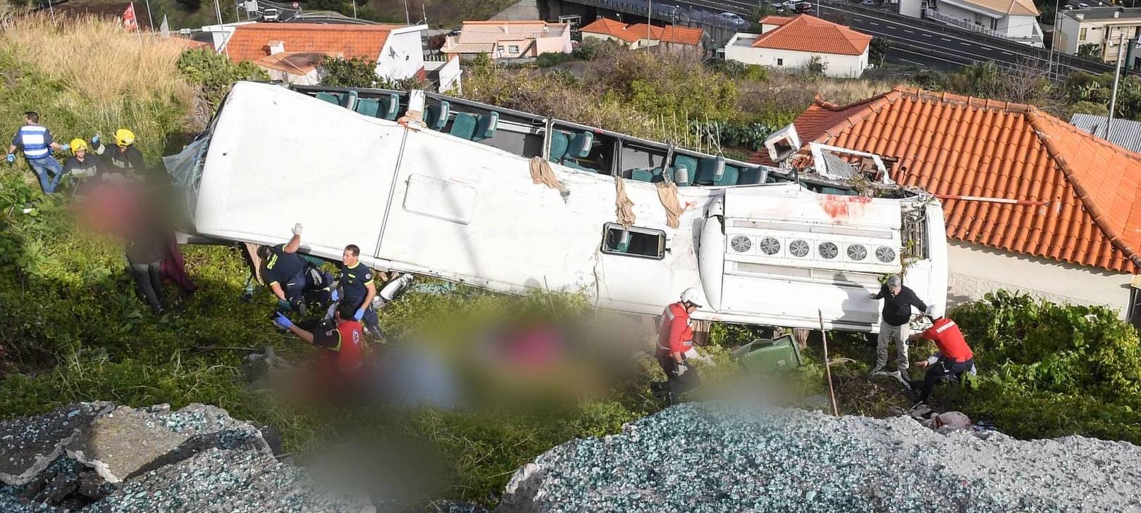 Busunglück auf Madeira