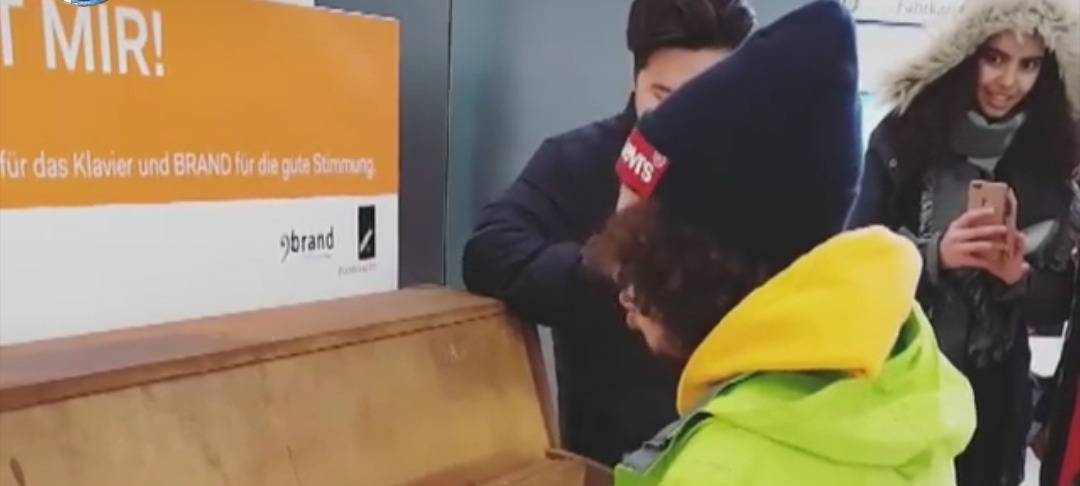Unbekannte beschädigen das Klavier am Wuppertaler Hauptbahnhof