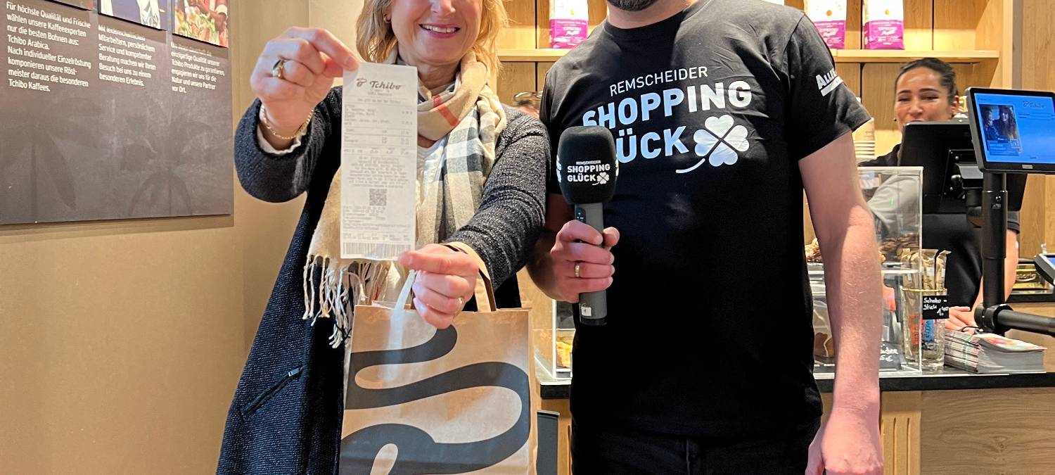 Wir zahlen deinen Einkauf im Allee-Center 2024