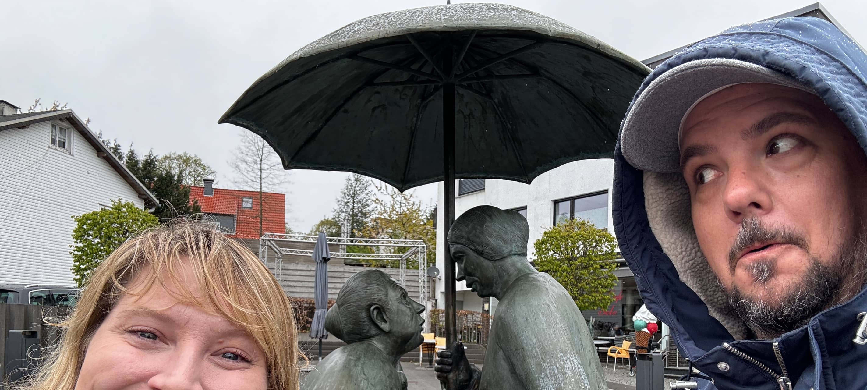 Clara und Michael zu Besuch in Halver