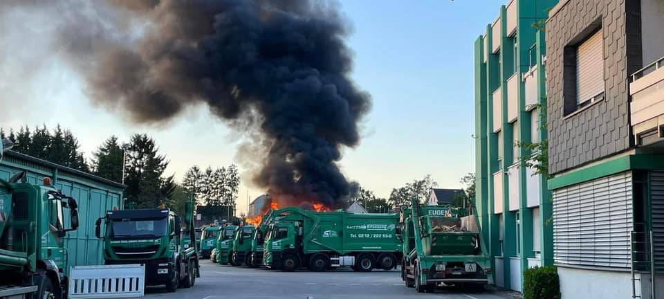 Brand bei der Firma Scalabrin: 30.000 Euro Schaden