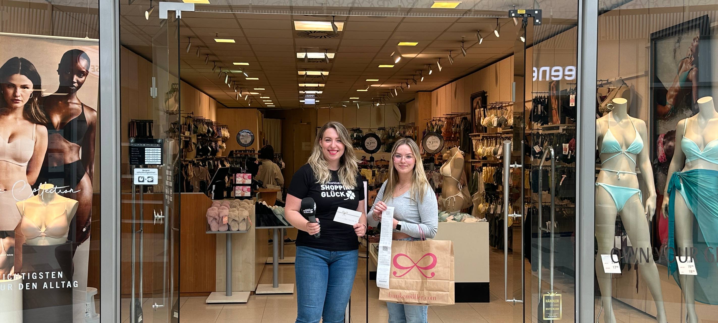 Wir zahlen deinen Einkauf im Allee-Center 2024