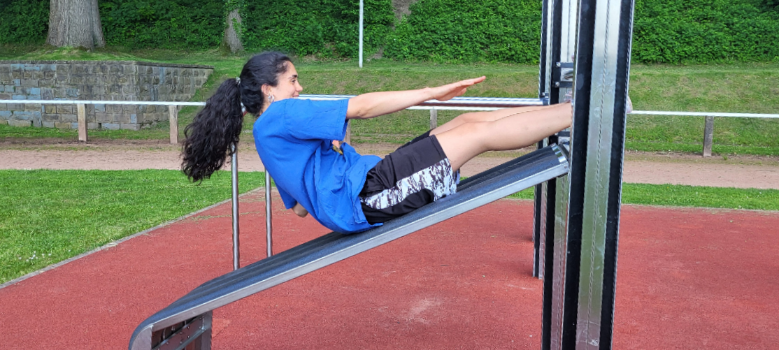 Neue Fitness-Geräte an der Solinger Jahnkampfbahn