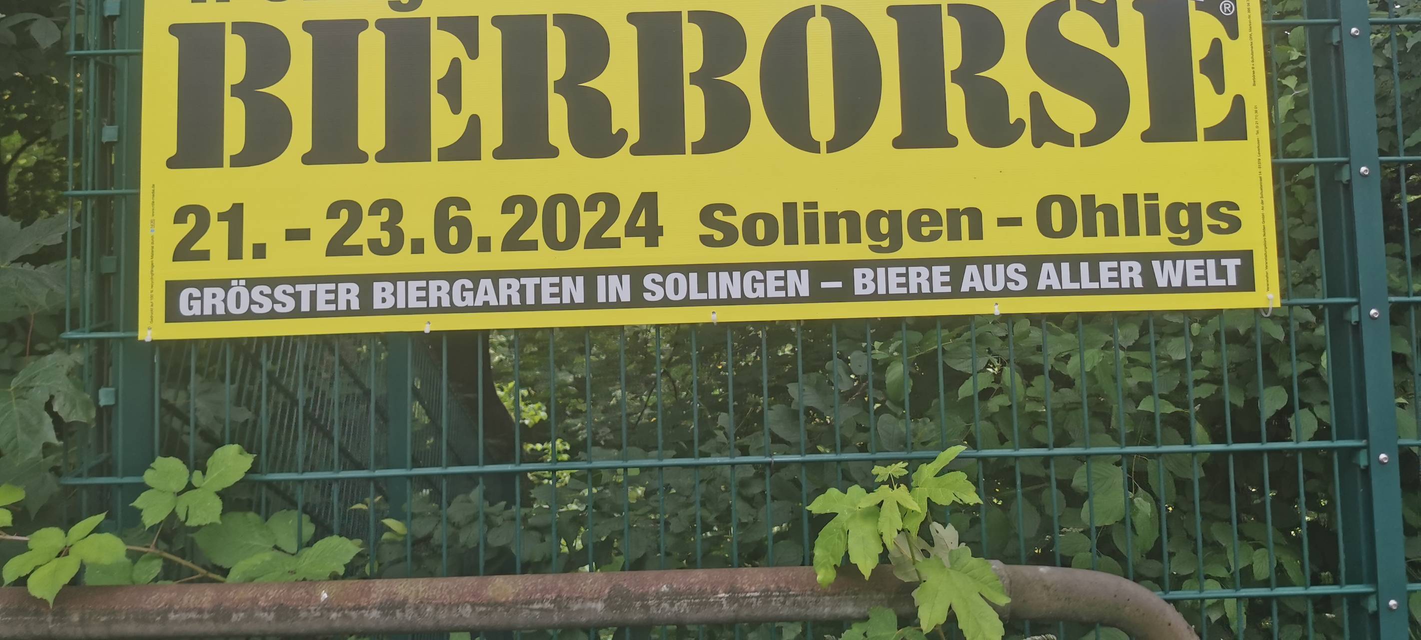 Erste Bierbörse in Solingen-Ohligs startet