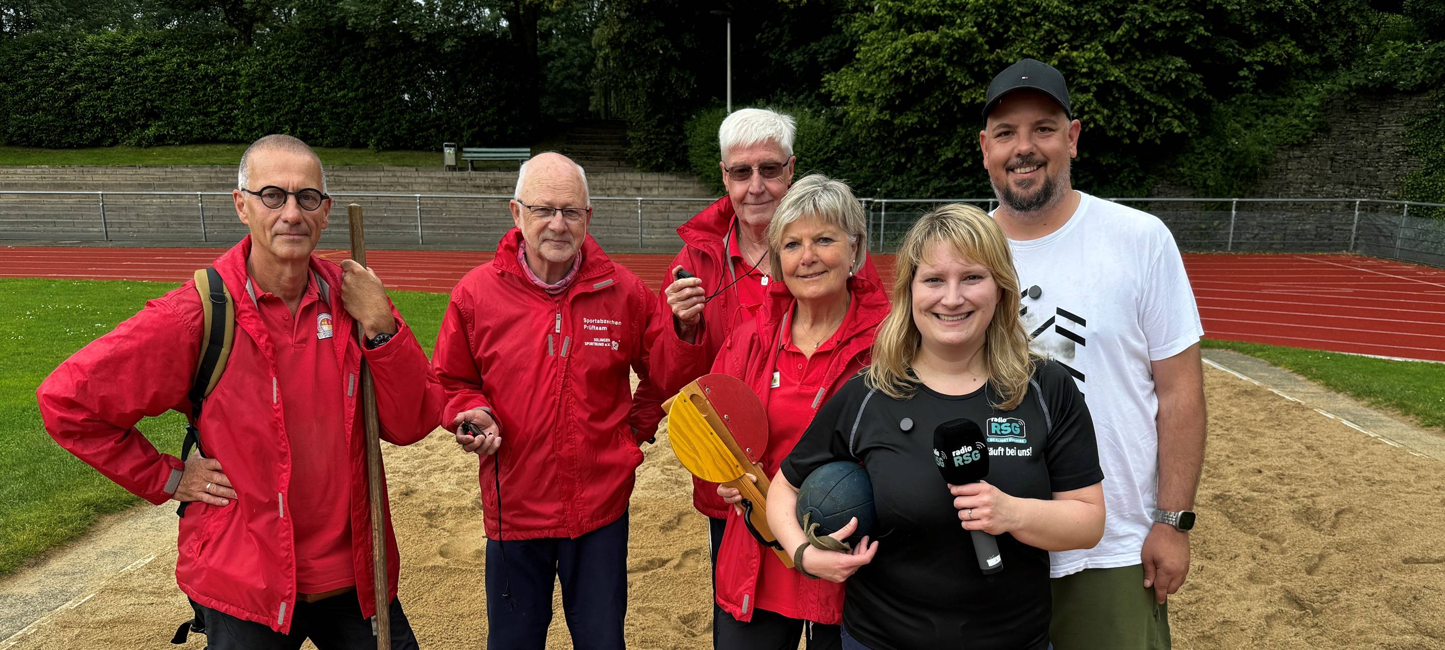 Clara & Micha machen das Sportabzeichen