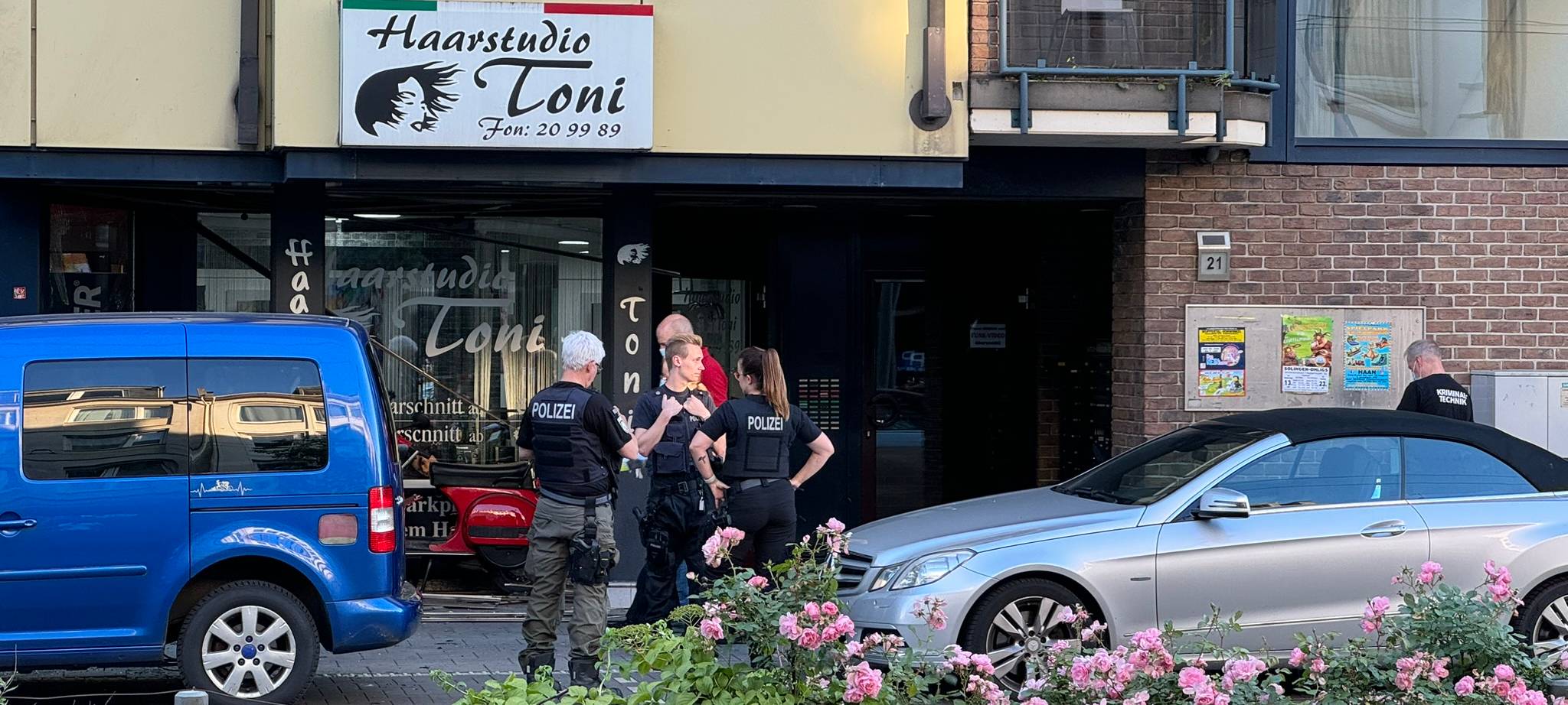 Mutmaßlicher Täter tot durch Explosion in Solingen