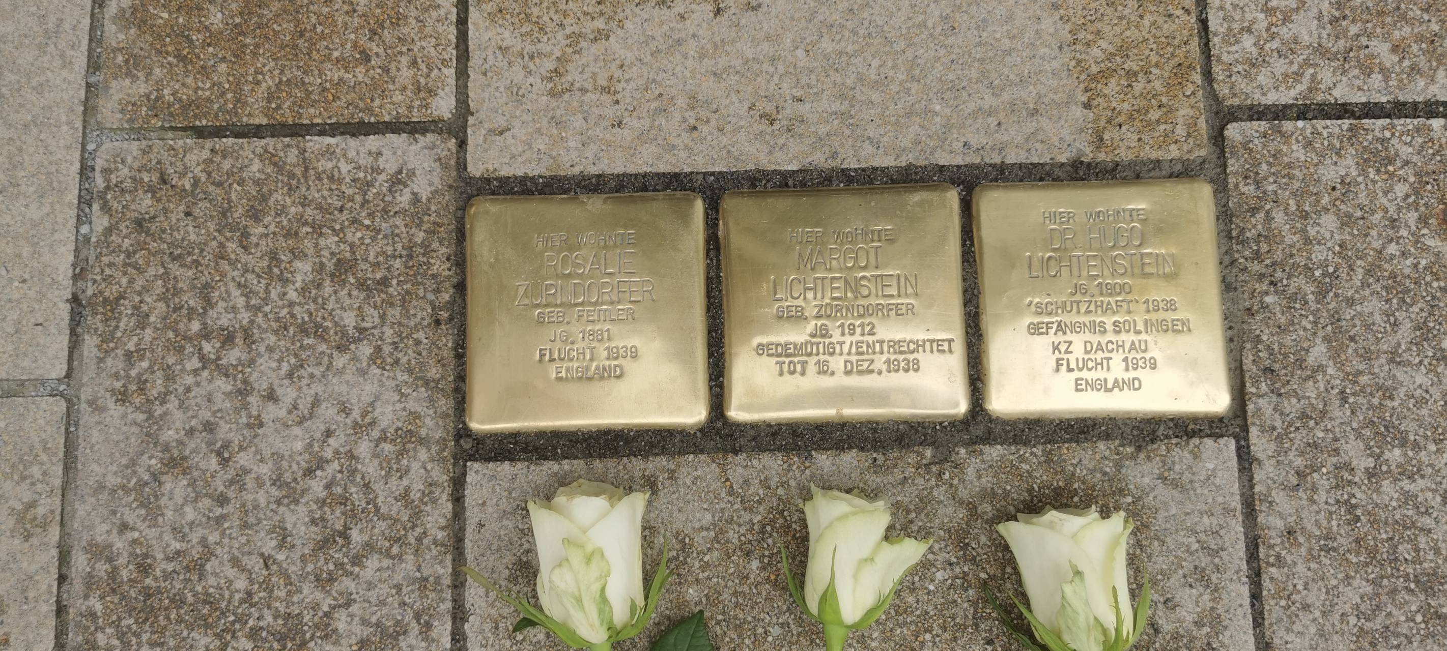 Stolpersteine erzählen Geschichten jüdischen Lebens