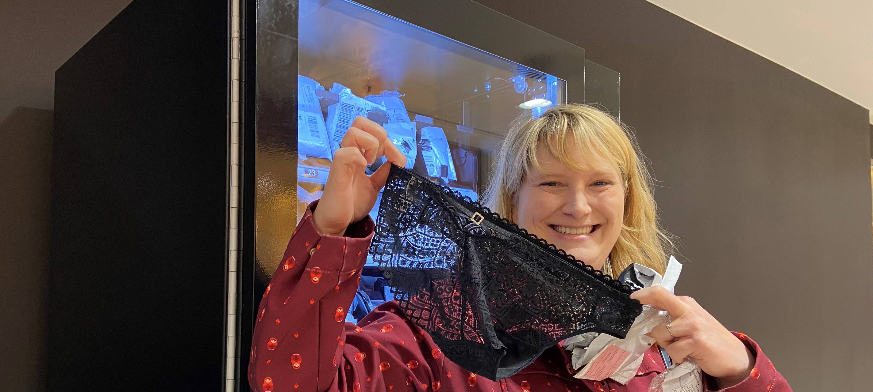 Der erste Secret-Packs-Automat im RSG-Land