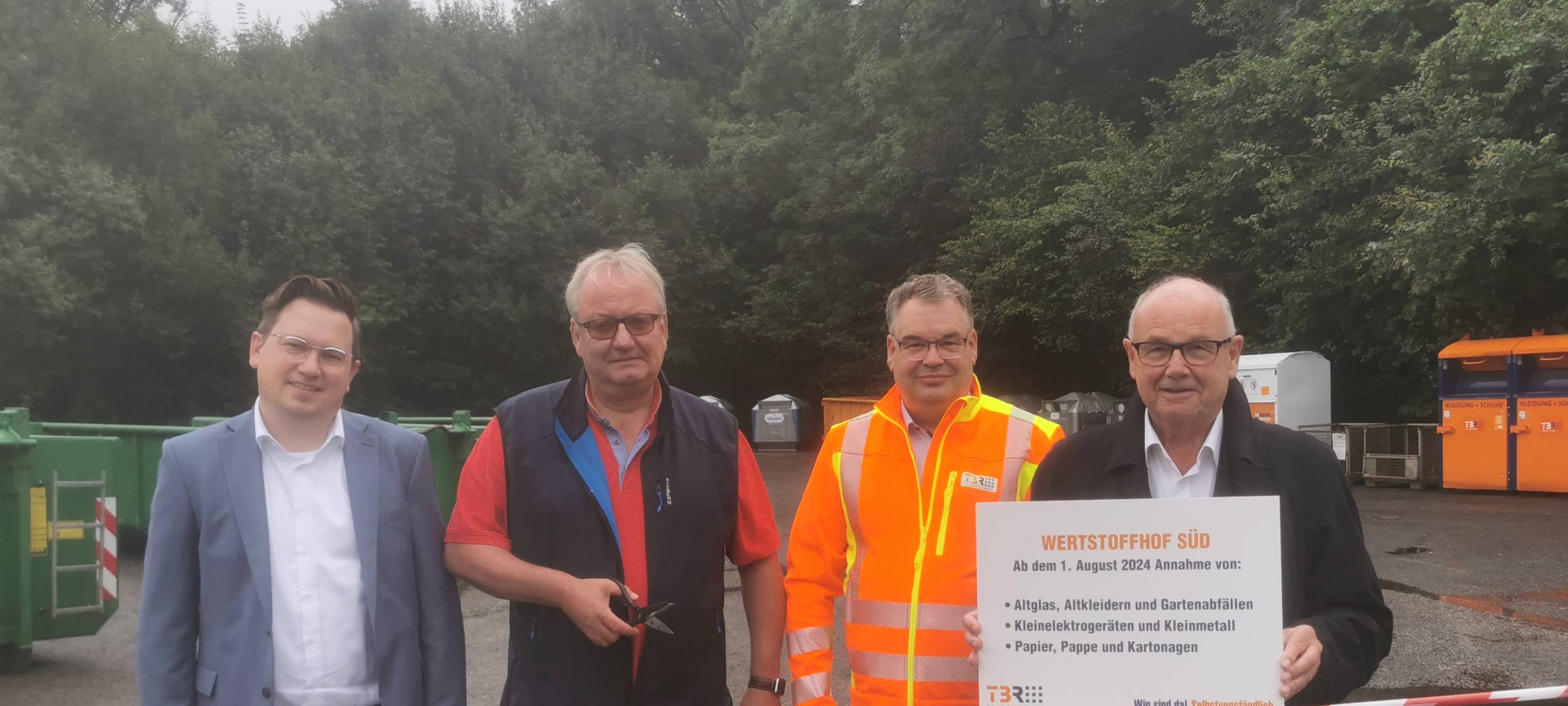 Neuer Wertstoffhof im Südbezirk in Remscheid