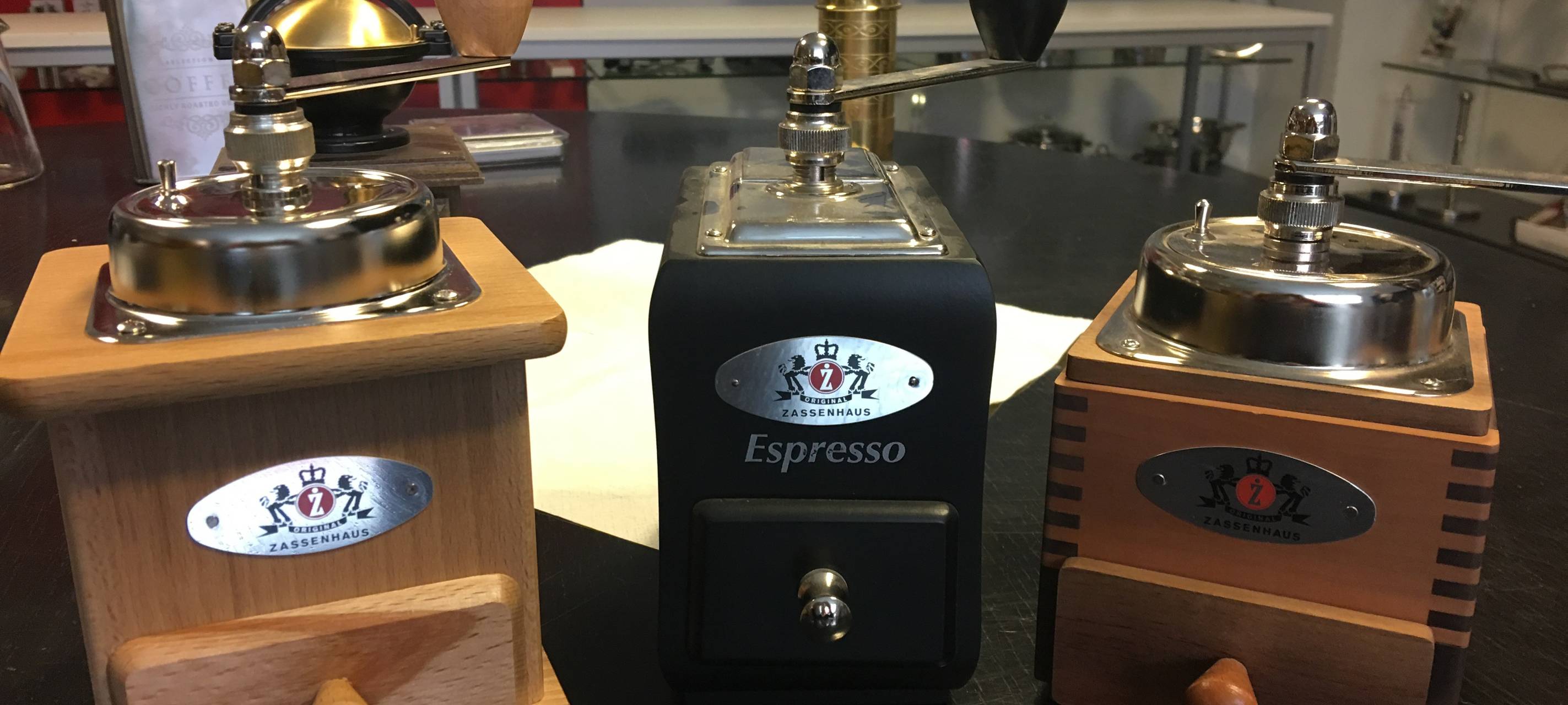 Die Kaffeemühle ist zurück