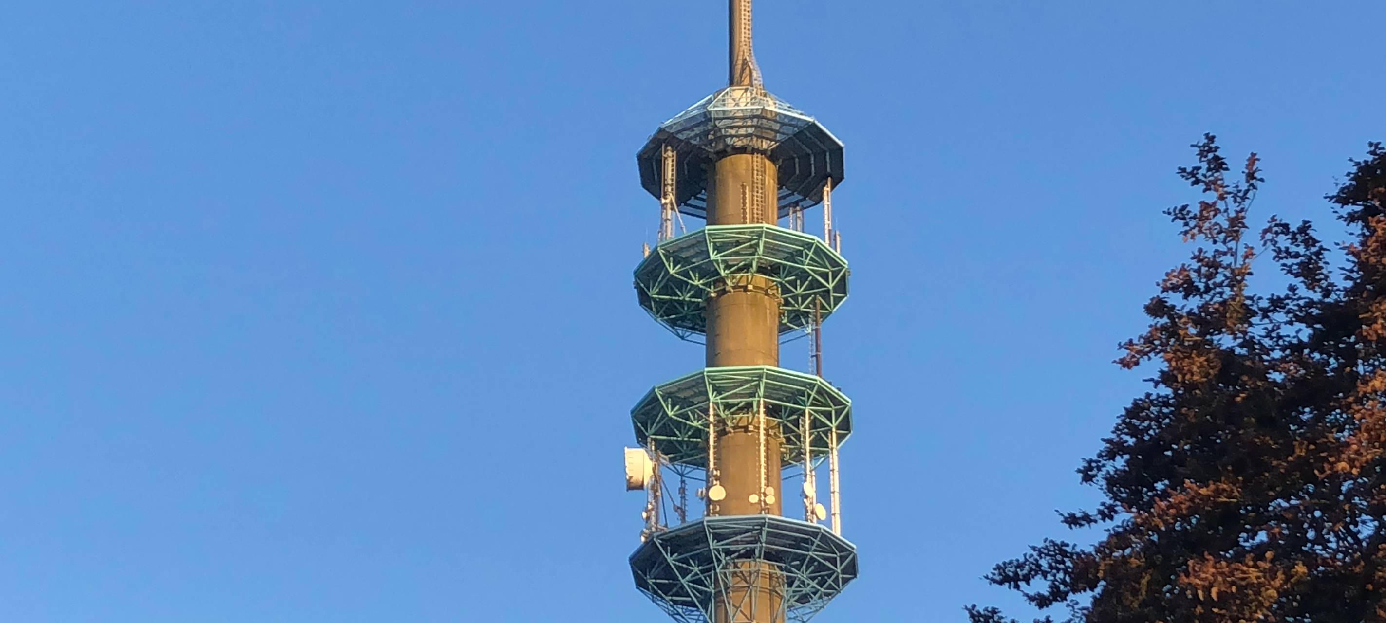UKW 94,3: Wartungsarbeiten am Funkturm Solingen