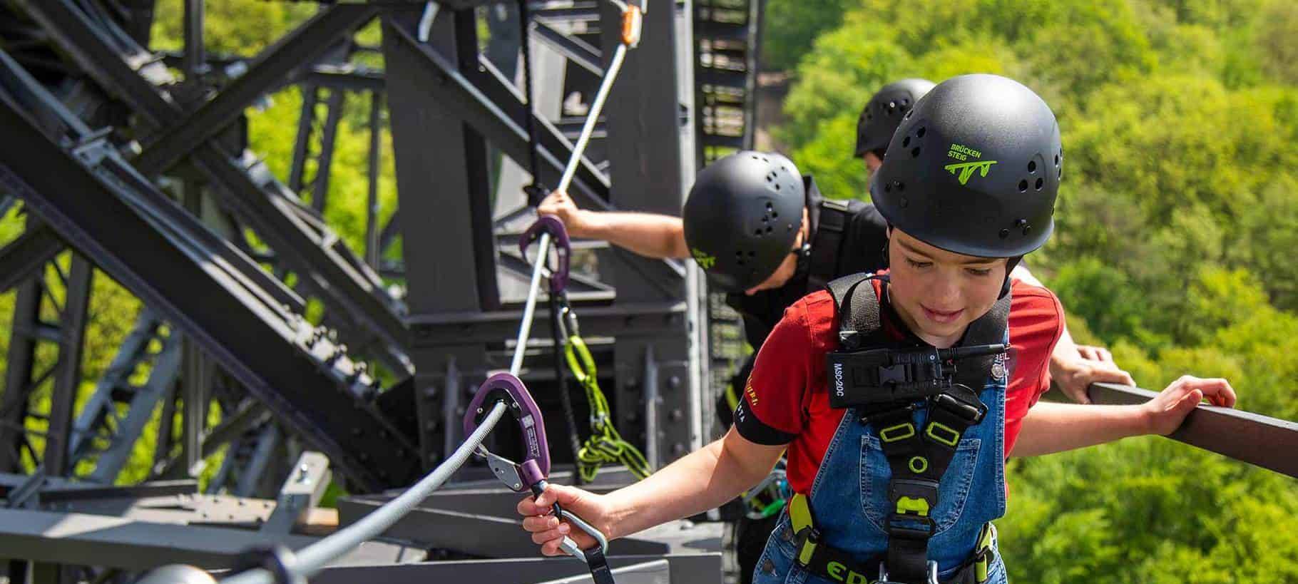 Zum Weltkindertag auf den Brückensteig
