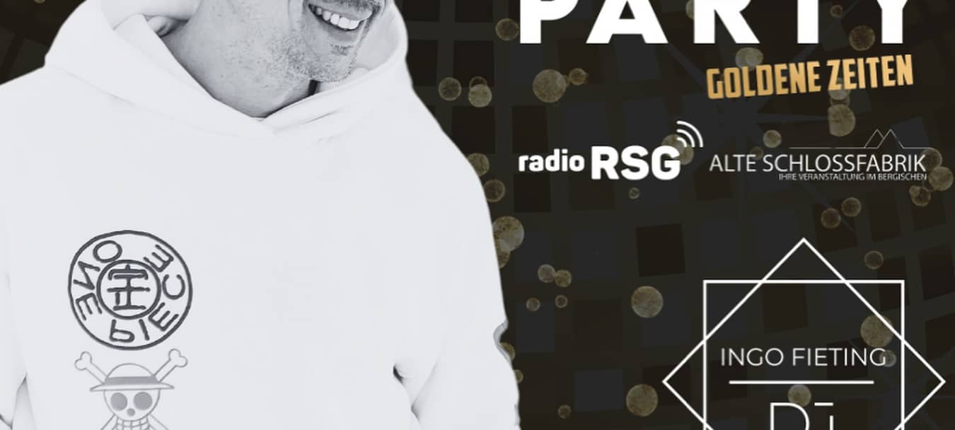 RSG Ü40-Party am 2. Oktober in der Alten Schlossfabrik