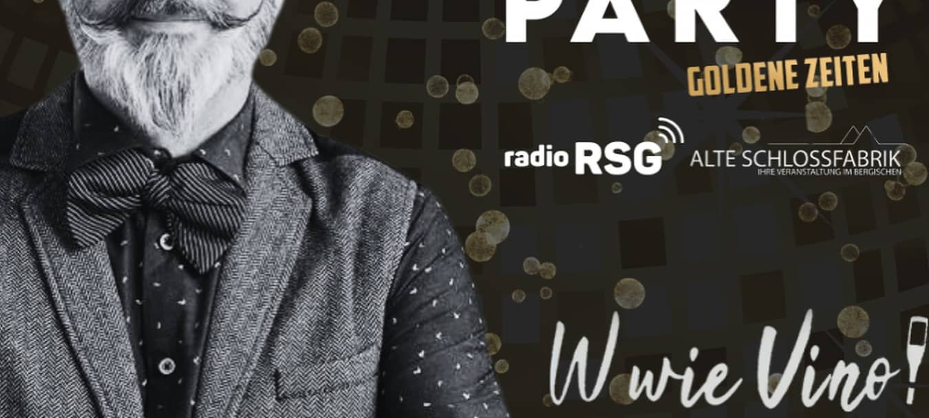 RSG Ü40-Party am 2. Oktober in der Alten Schlossfabrik