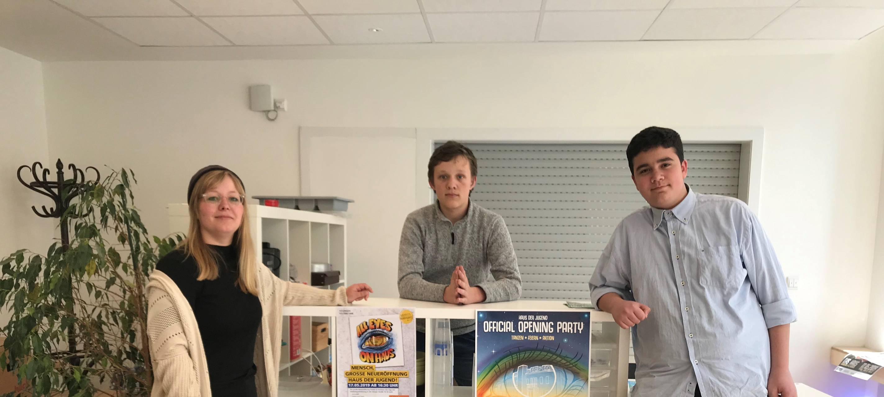 Haus der Jugend vor Eröffnung