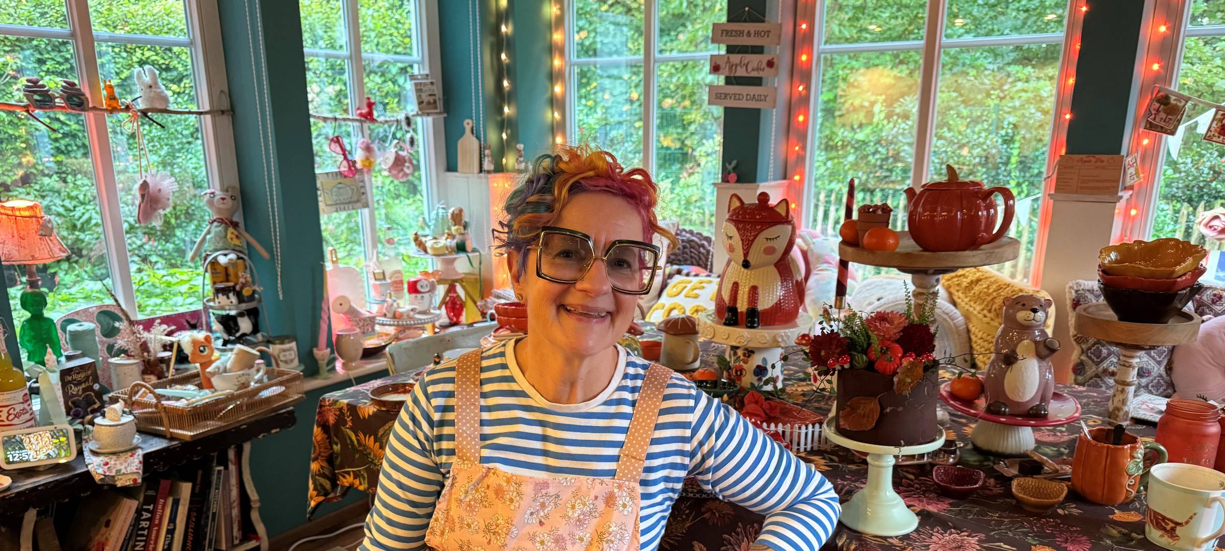 "Christoph Maria Herbst saß neben meinem Klo" - Die bunte Backwelt von Andrea Stolzenberger