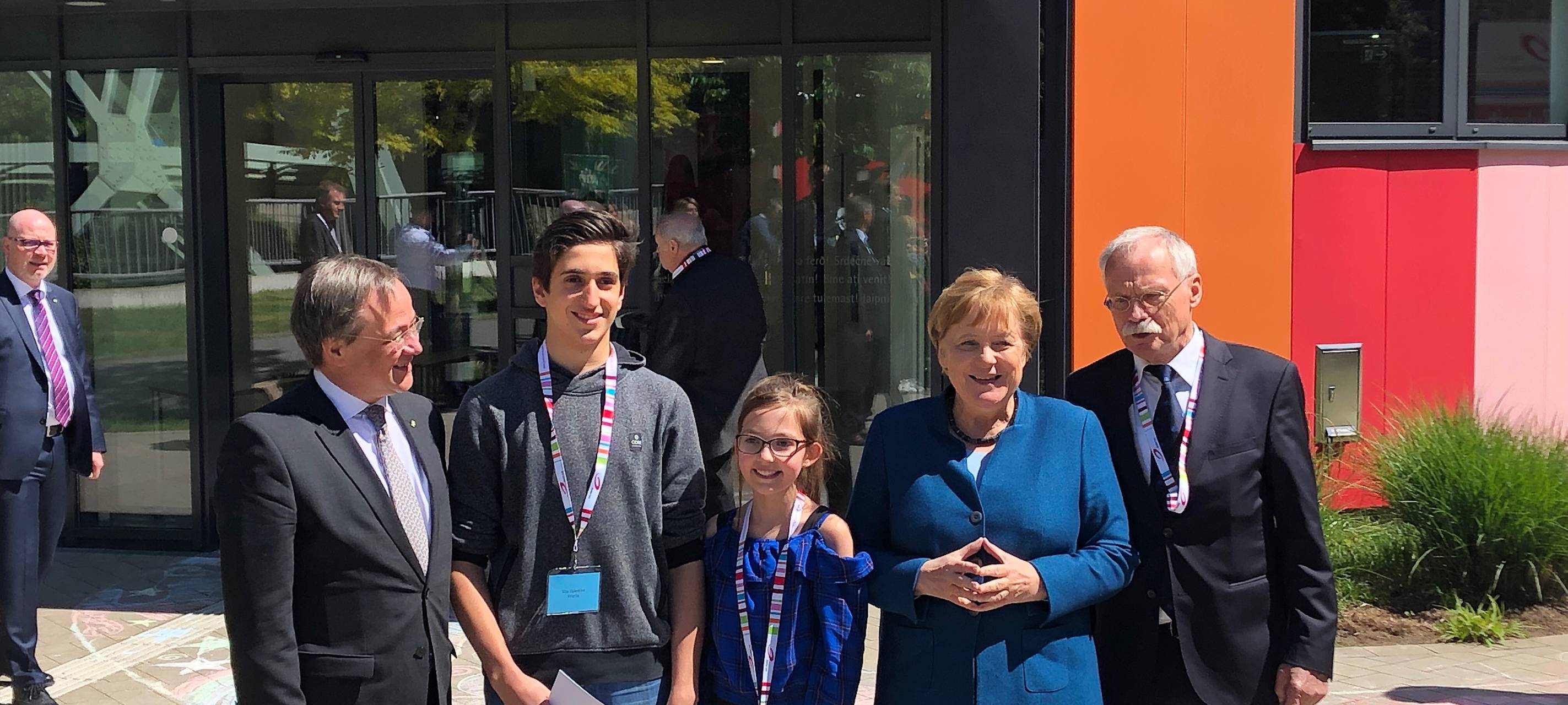 Merkel unterstützt Fridays for Future im RSG Land