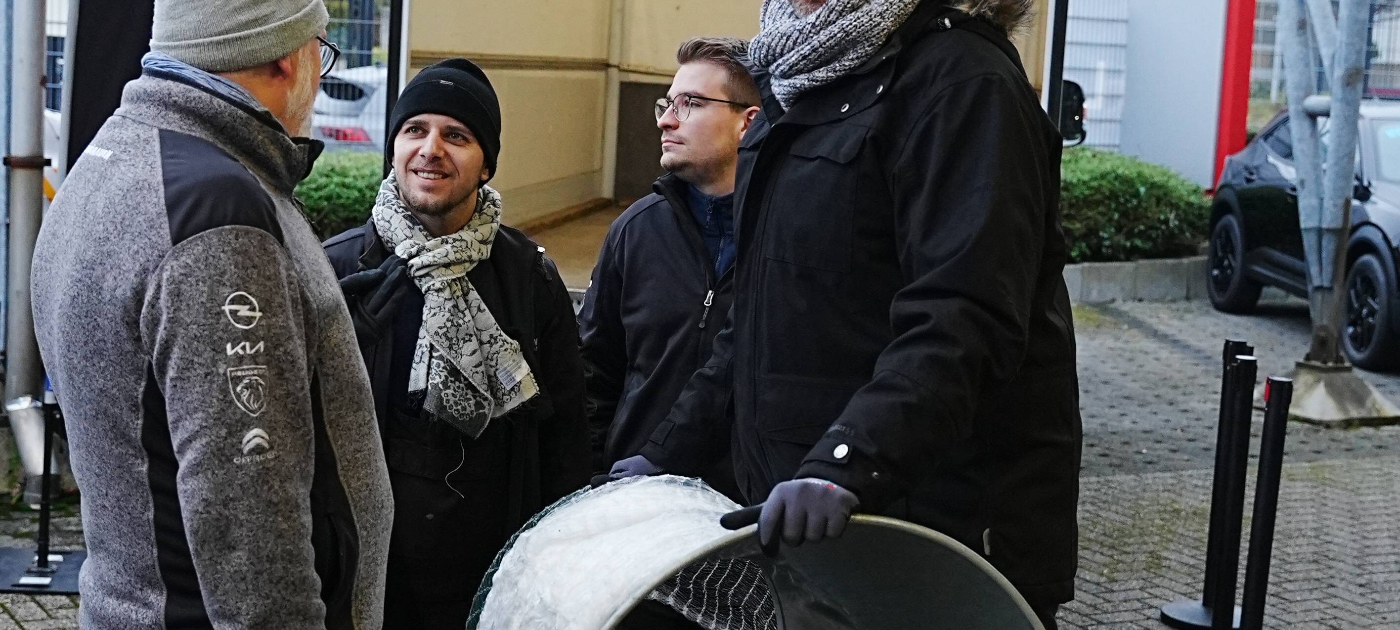 Weihnachtsbaumverkauf für Lichtblicke bei Schönauen in Solingen