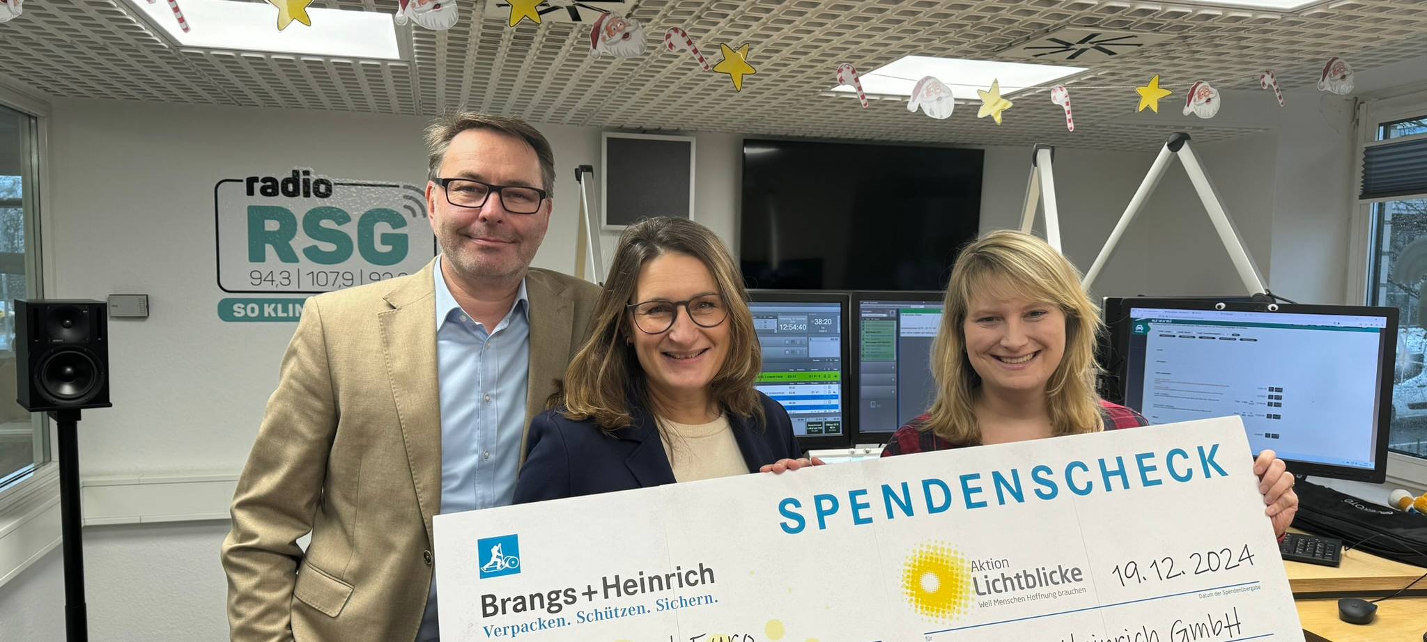 Spende statt Präsente: Brangs & Heinrich spendet 3.000 Euro