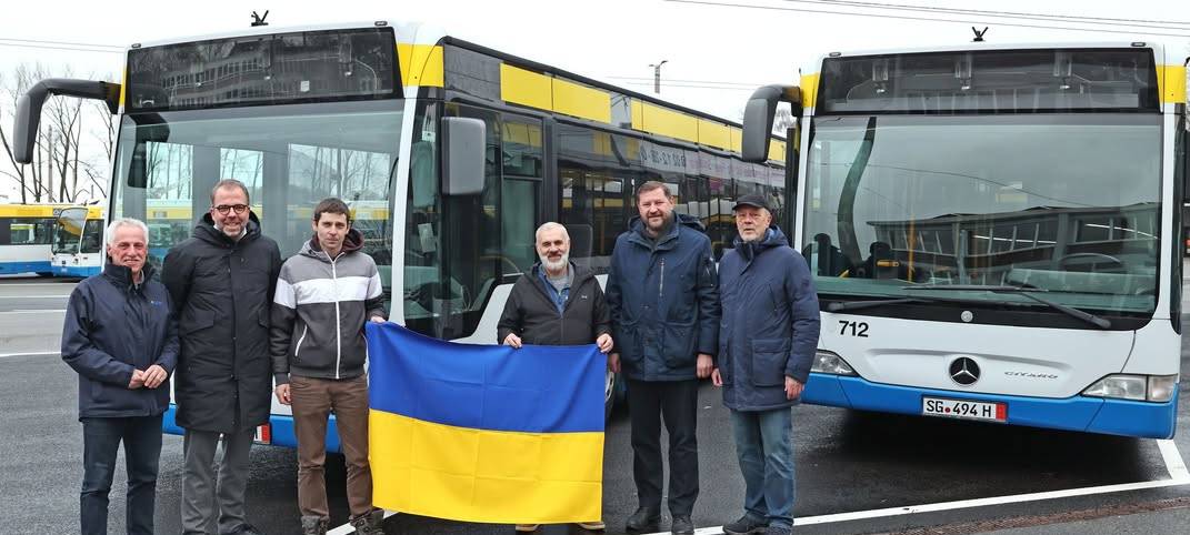 Solingen spendet zwei O-Busse an Ukraine