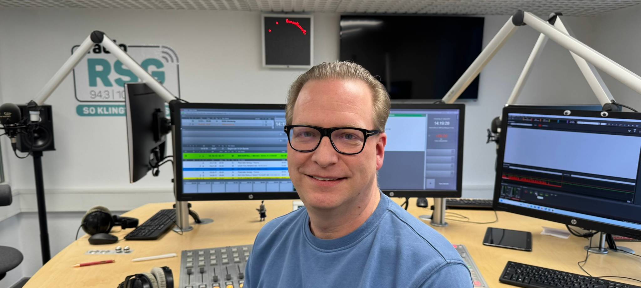 "Ich lebe ein wunderbares Hobby, das Radio" - VG-Chef Michael Bauer im RSG-Talk
