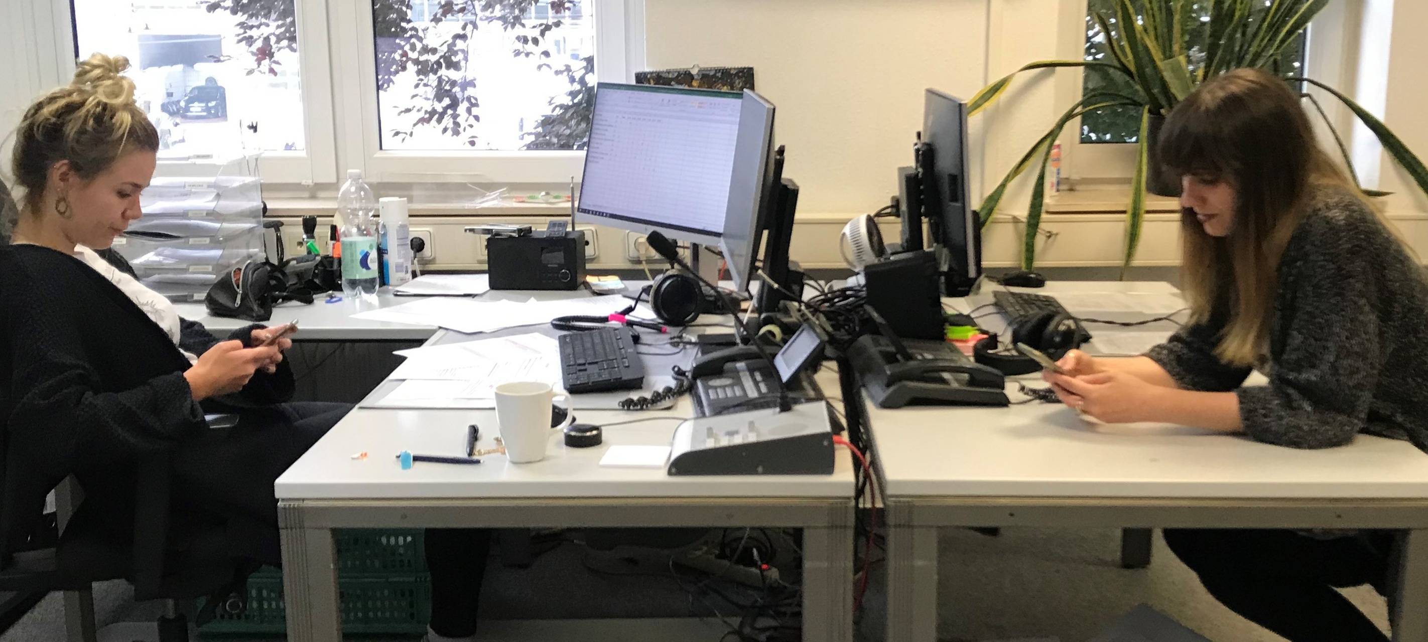 Smartphone statt Konversation