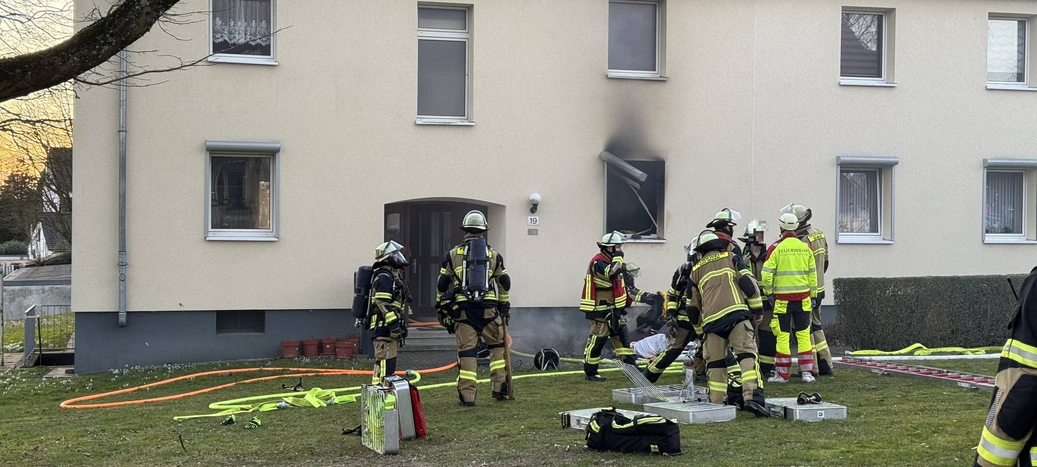 Explosion in Solinger Mehrfamilienhaus
