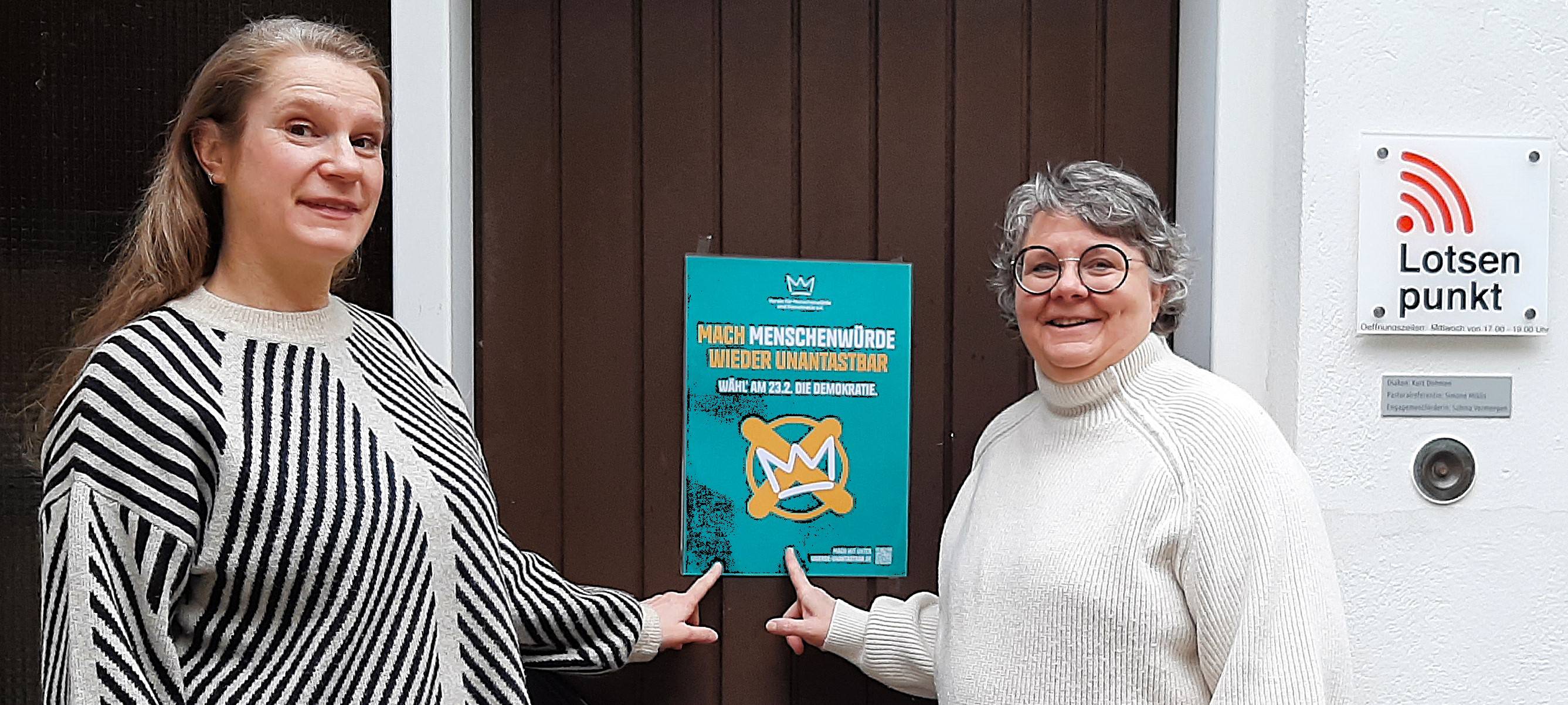 Kirche setzt Zeichen für Demokratie