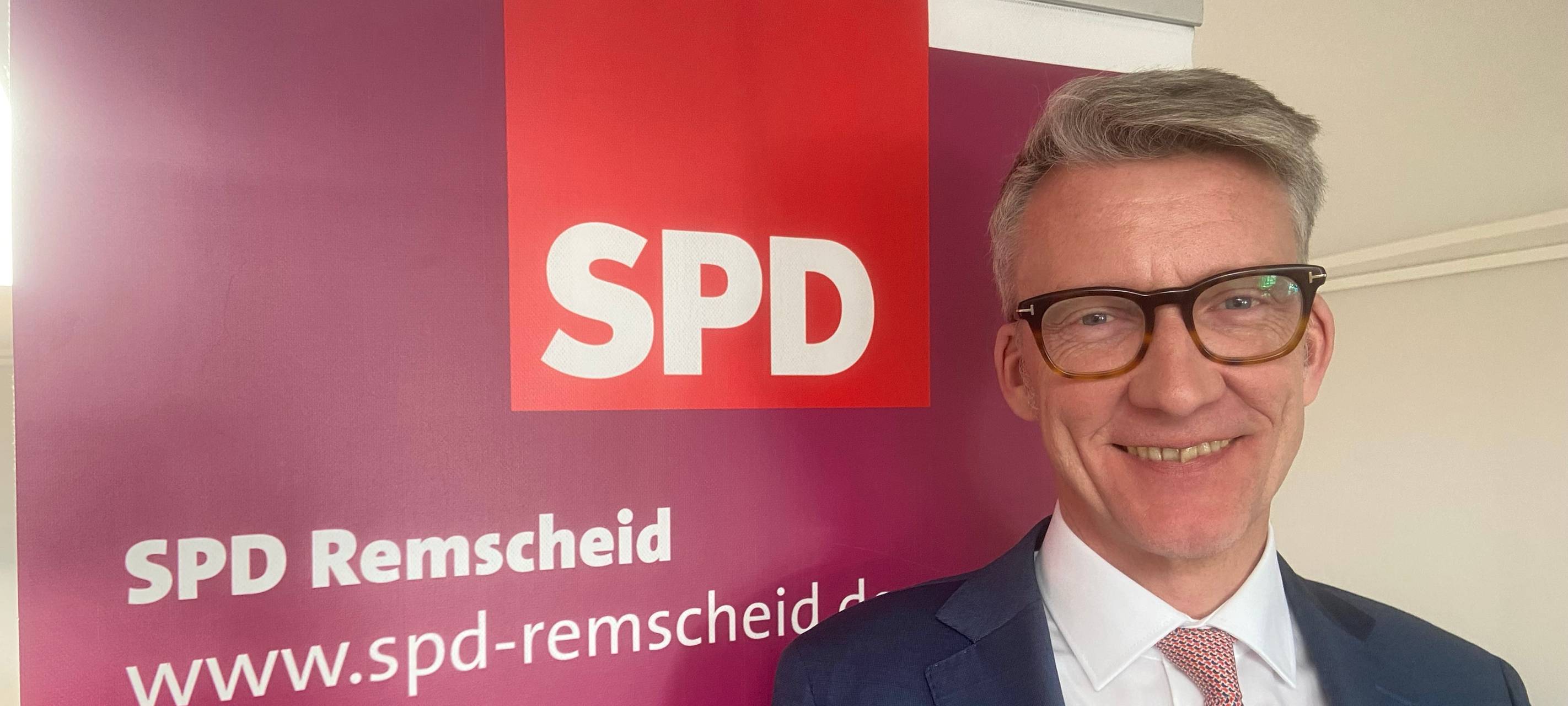 Sven Wolf ist Oberbürgermeister-Kandidat der Remscheider SPD