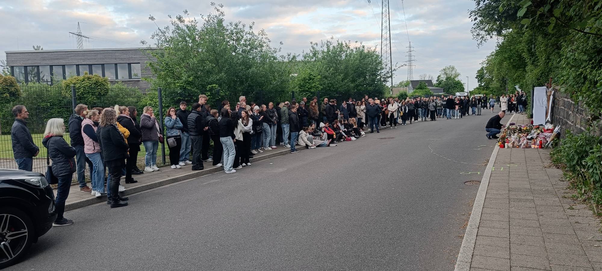Lennep trauert nach tödlichem Unfall an der Karlstraße