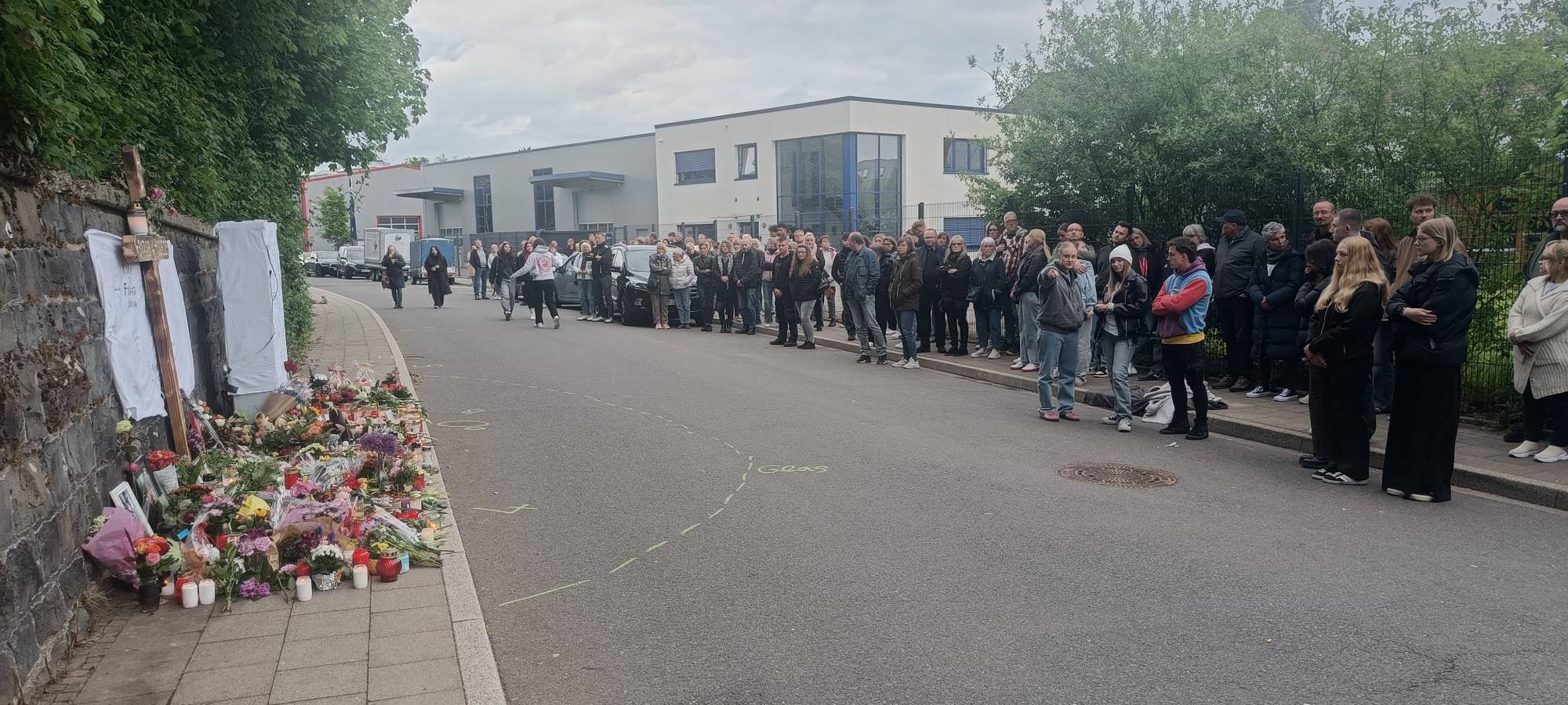 Lennep trauert nach tödlichem Unfall an der Karlstraße