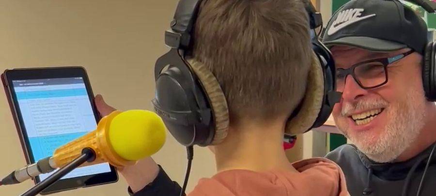 Hörspiel-Workshop in der Grundschule Stübchen