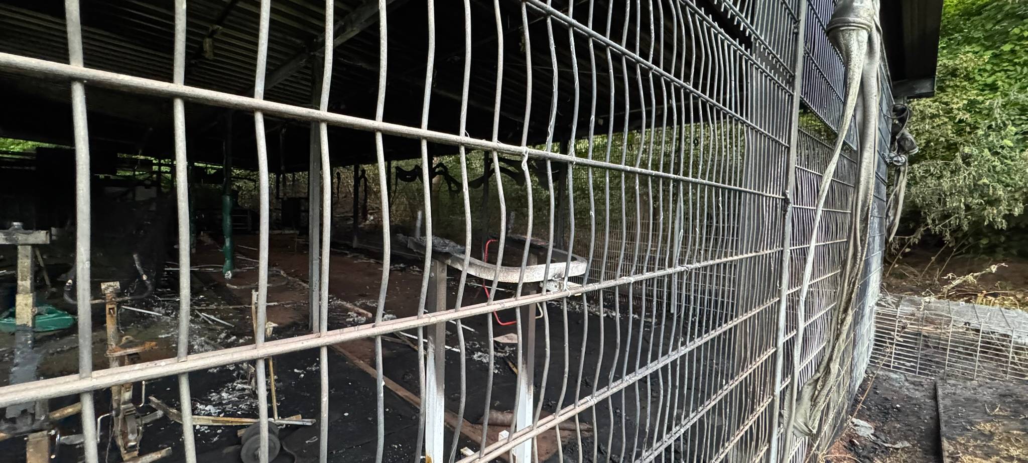 Nach dem Feuer auf der Baseball-Anlage am Solinger Weyersberg