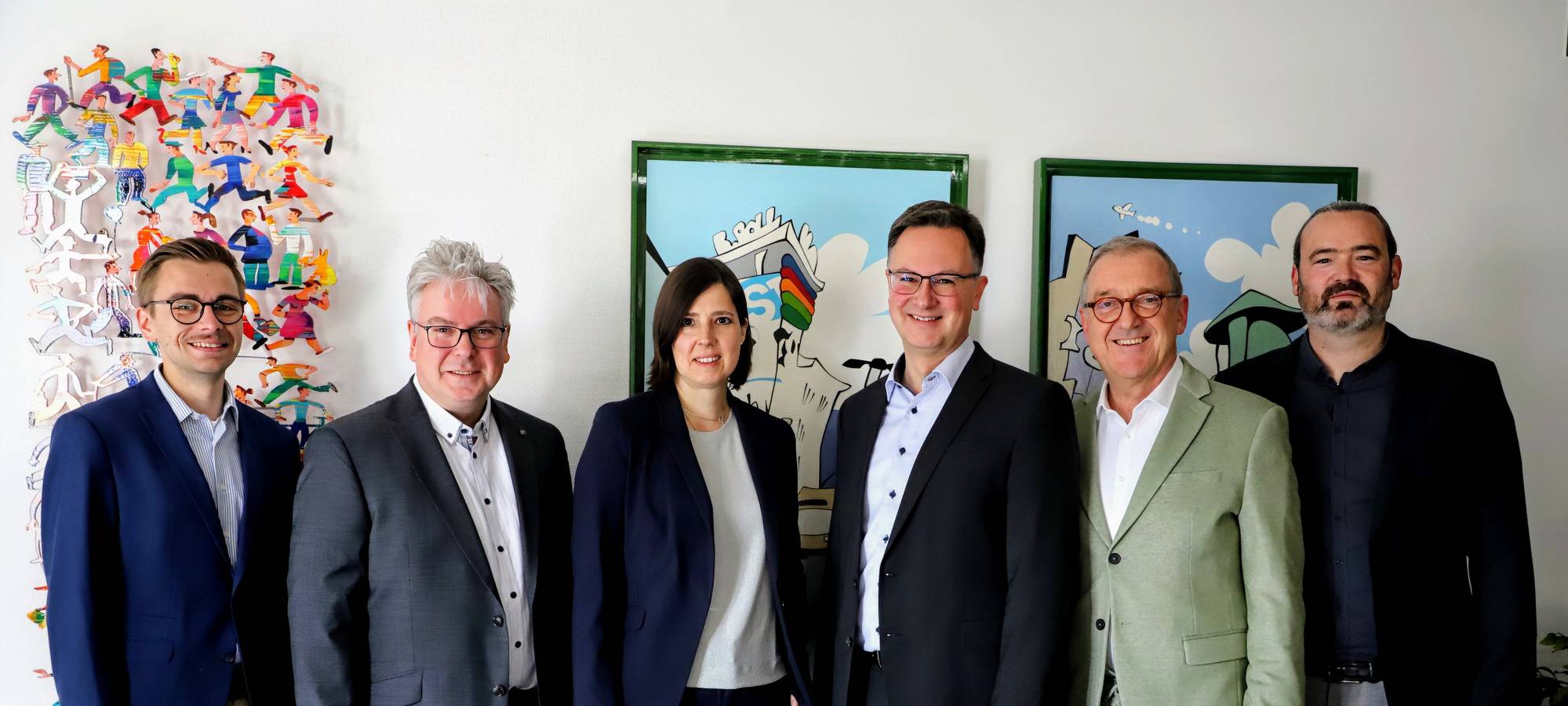 Neues Führungstrio im Medienhaus B. Boll