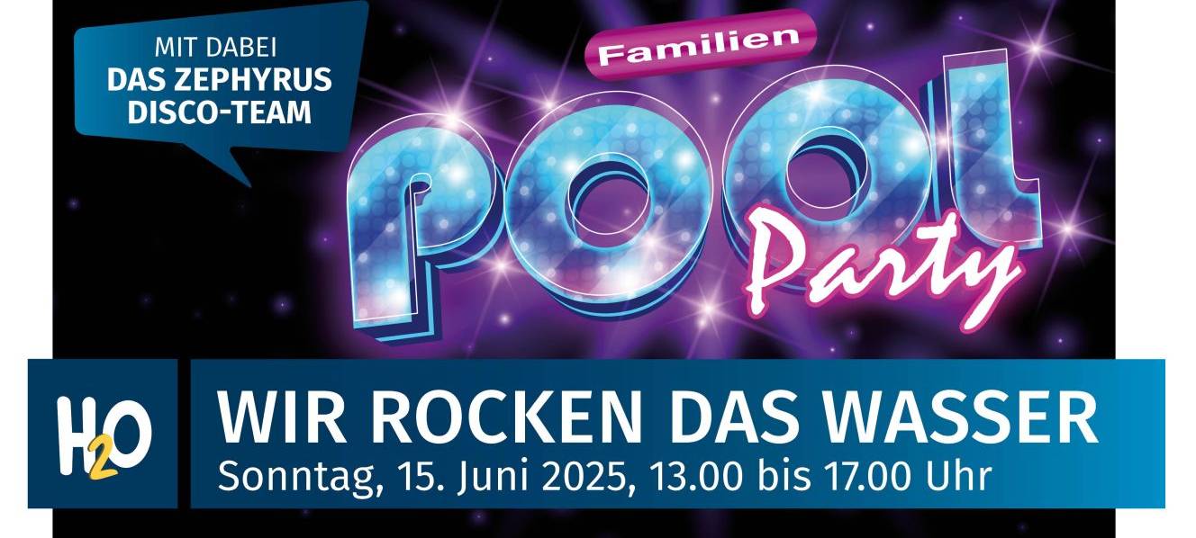 Familien-Pool-Party im H2O Remscheid