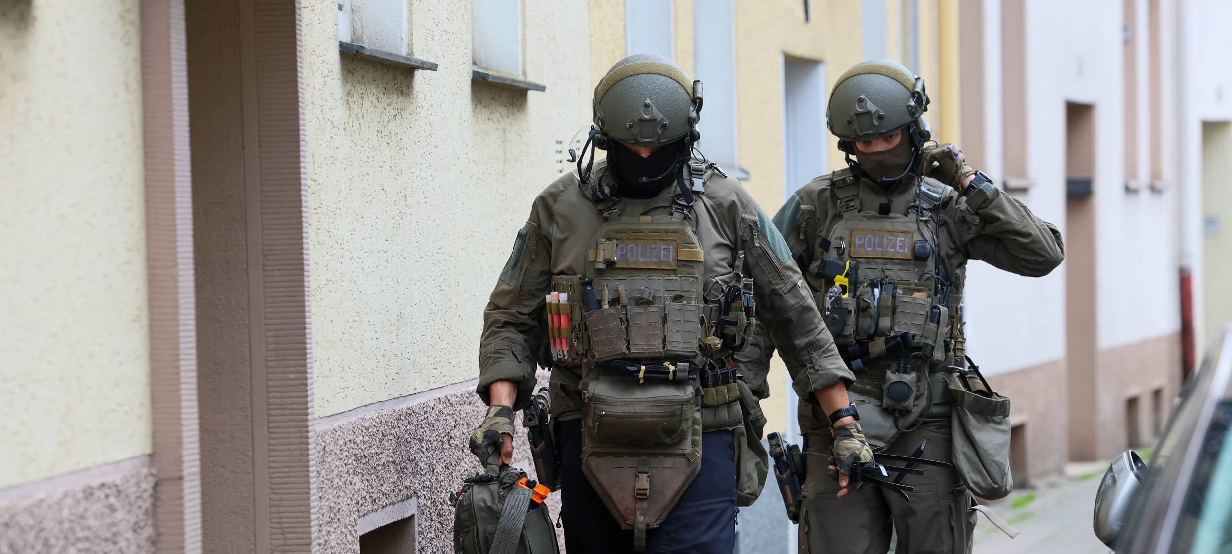 SEK-Einsatz in Remscheid: Sprengstoff-Verdacht