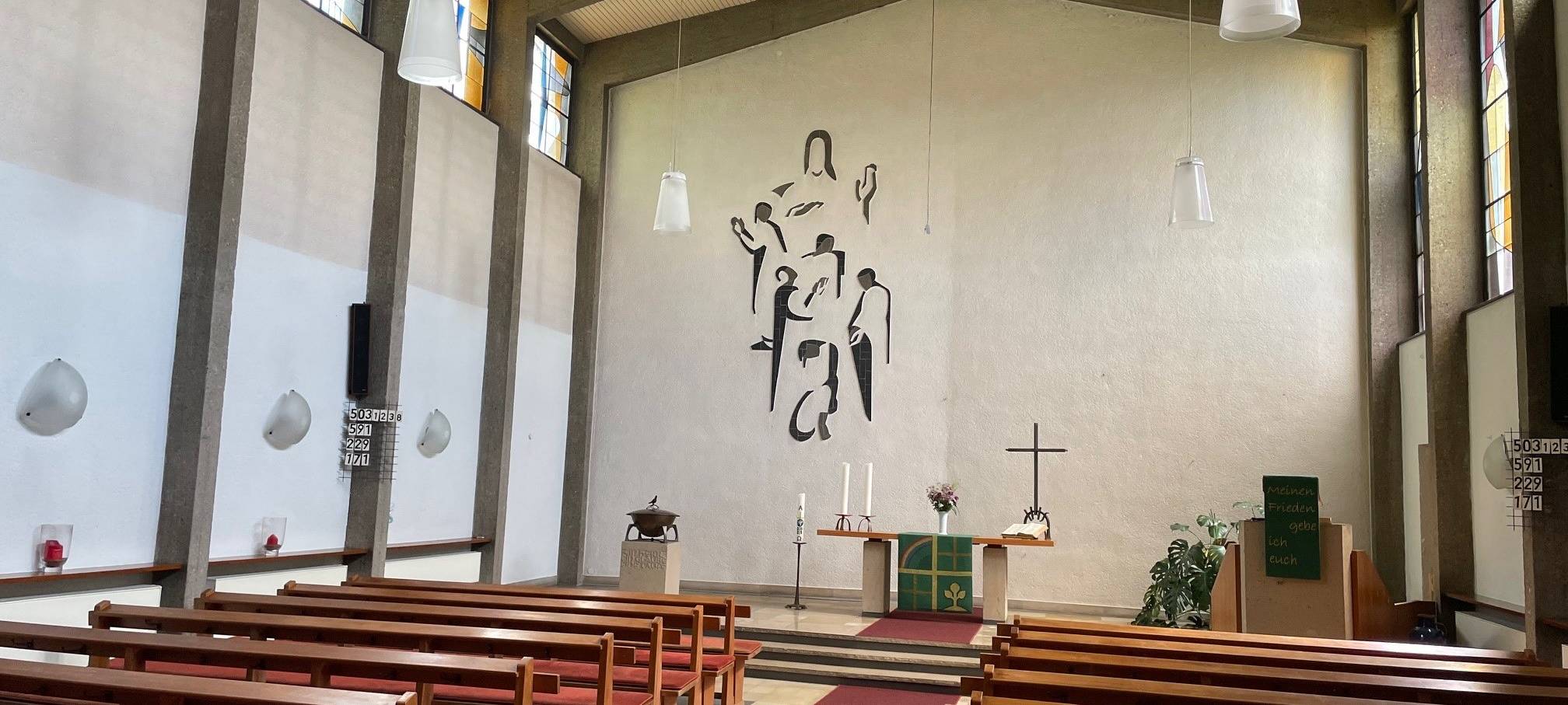 Letzter Gottesdienst der Friedenskirche an der Uhlandstraße