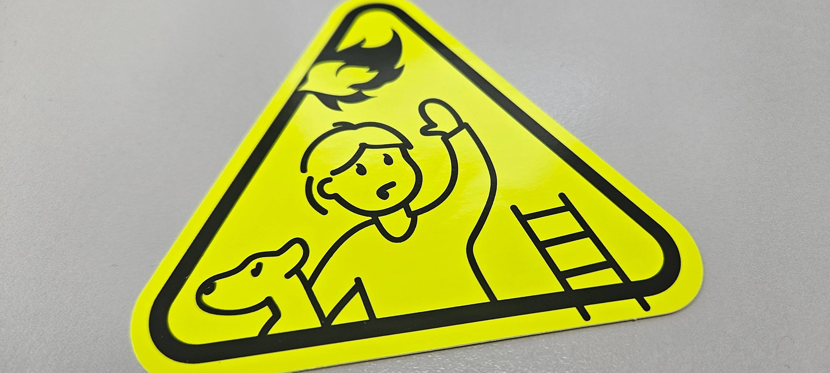 Der Kinderfinder - Ein Aufkleber der Leben retten kann