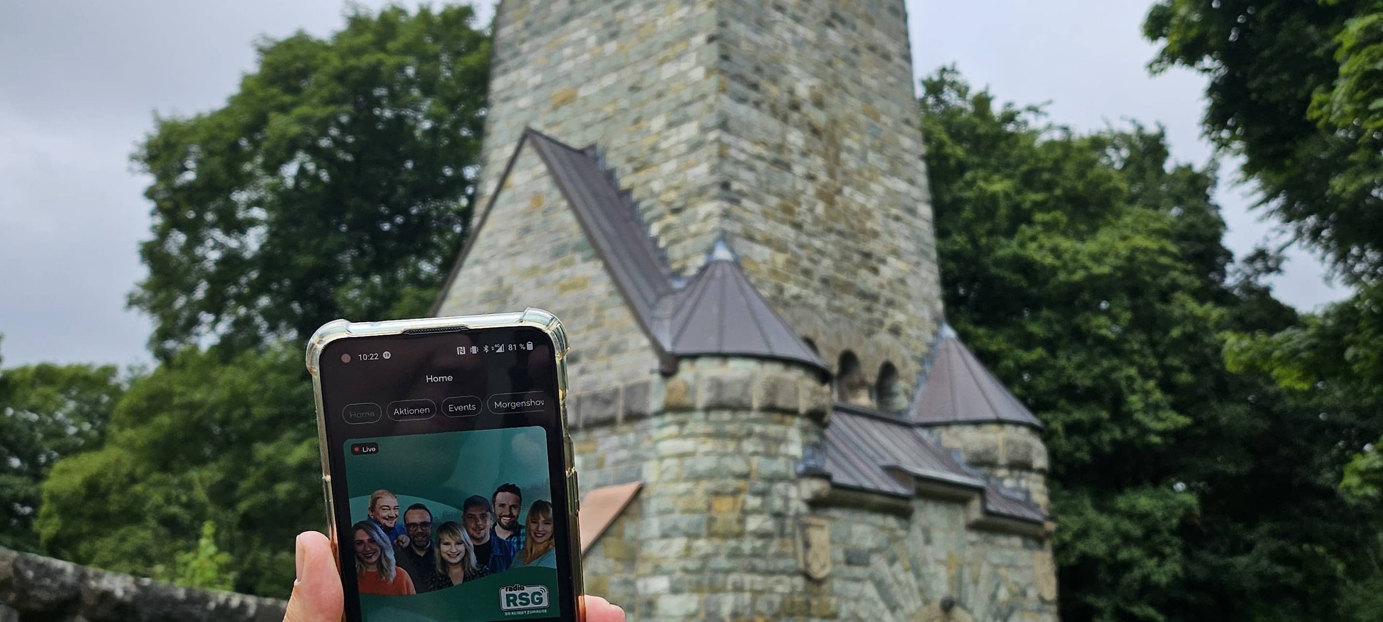 App in den Urlaub mit Radio RSG