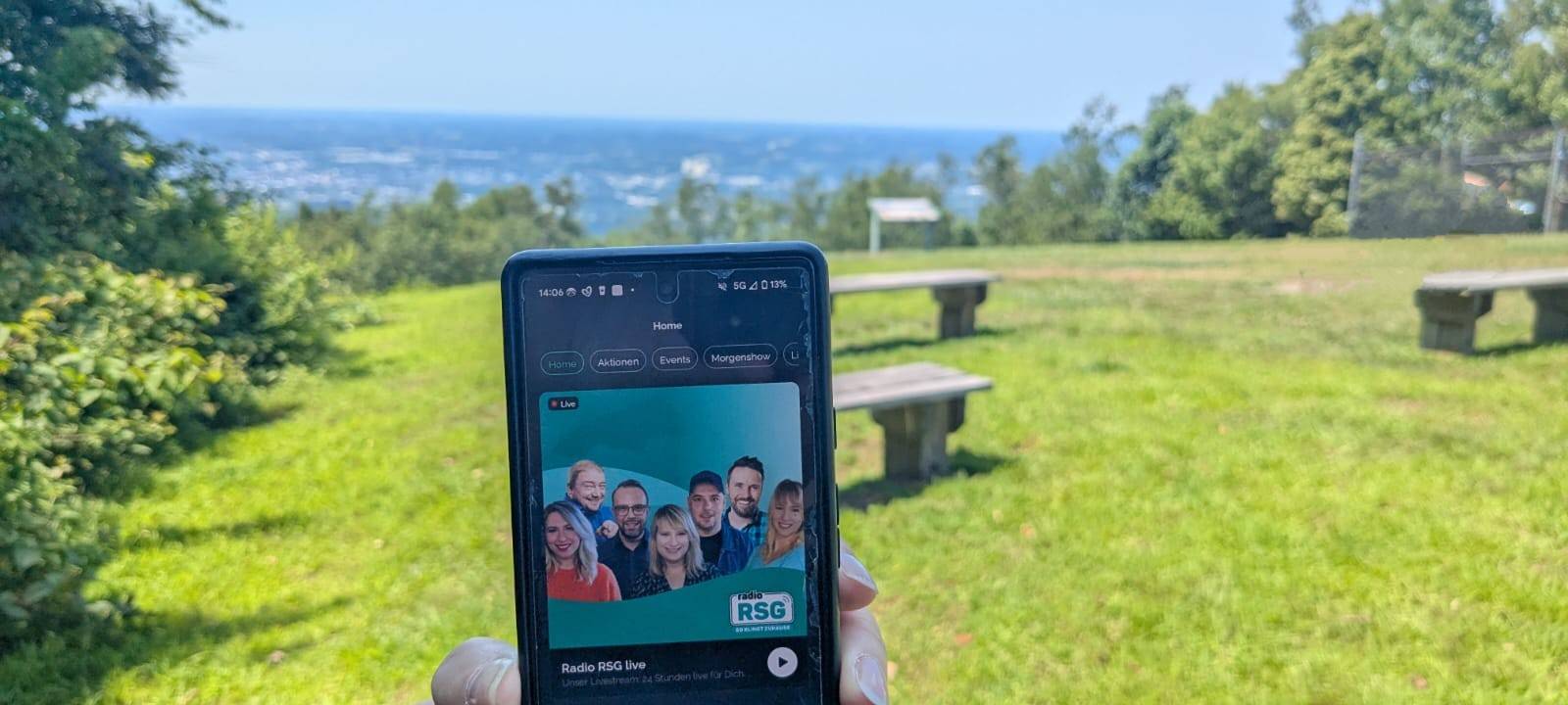 App in den Urlaub mit Radio RSG